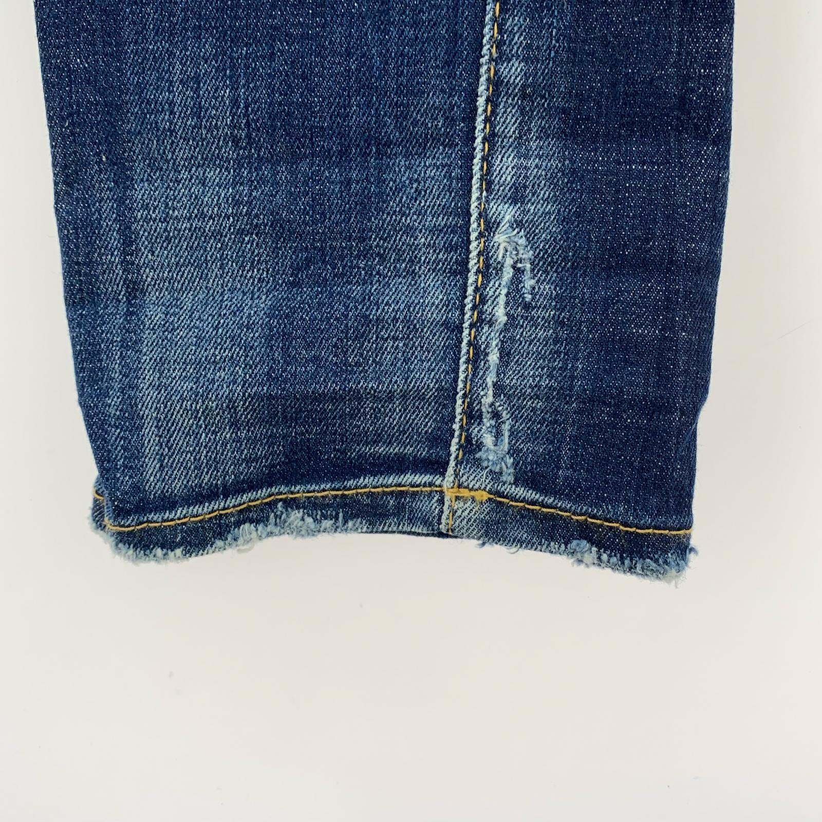 デニムパンツ Dark Reveal Wash Sexy Twist Jeans W31 44 ブルー