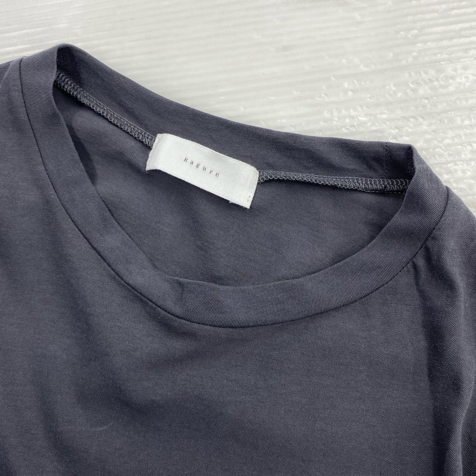 半袖Tシャツ かぐれ ハイツイストコットン半袖Tシャツ グレー (F) フリー
