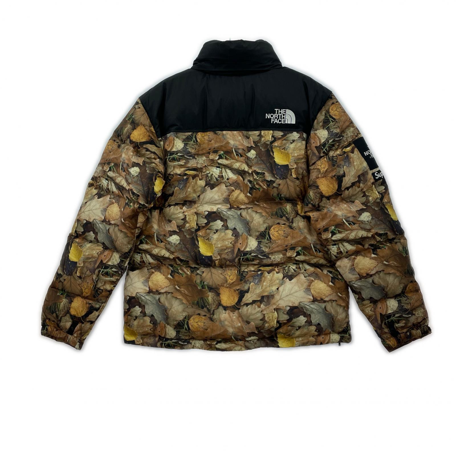 ダウンジャケット ×THE NORTH FACE Leaves Nuptse Jacket L