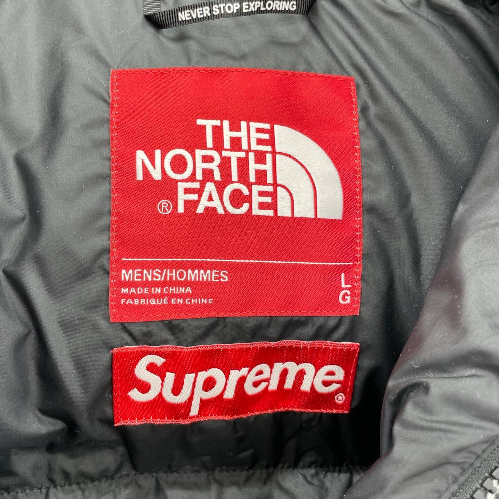 ダウンジャケット ×THE NORTH FACE Leaves Nuptse Jacket L