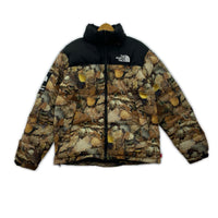 ダウンジャケット ×THE NORTH FACE Leaves Nuptse Jacket L