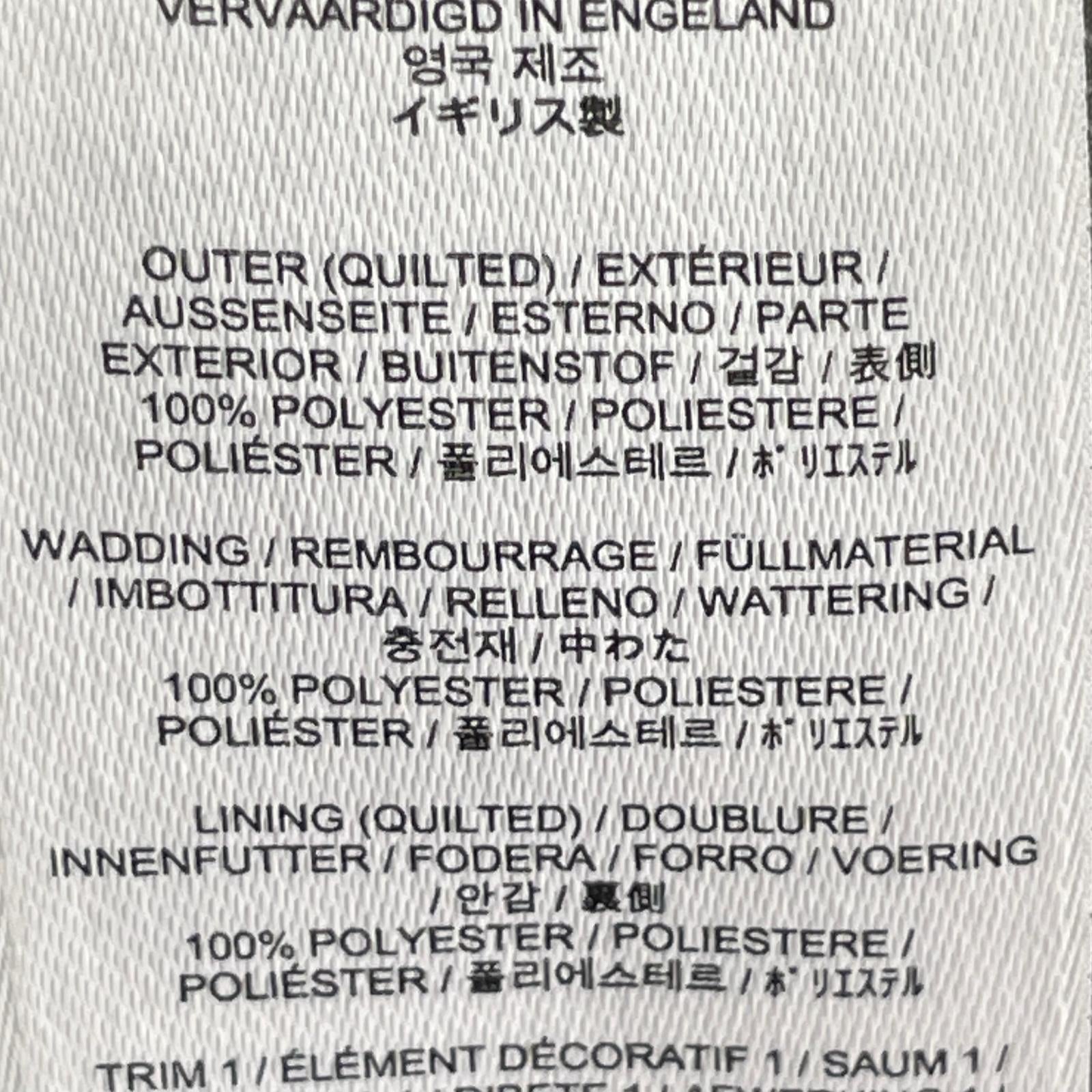 ジャケット LAVENHAM ハイネックキルティングベスト L オリーブ L