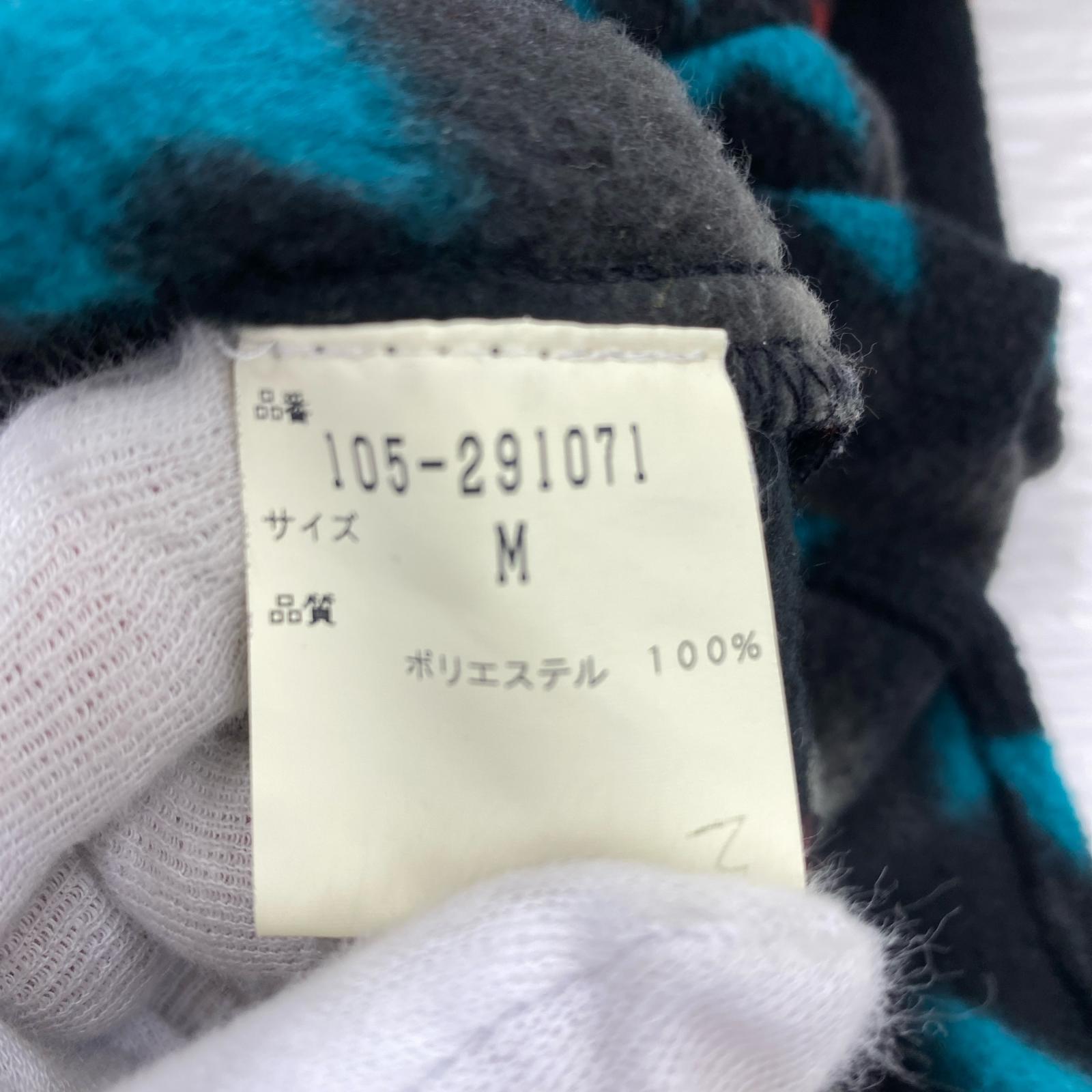 長袖シャツ フリースシャツ ネイティブ柄 M マルチカラー