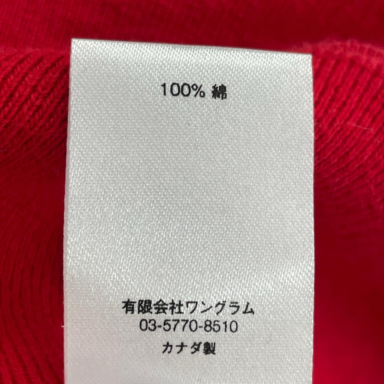 パーカー supreme small box logo zip up hoodie RED L レッド