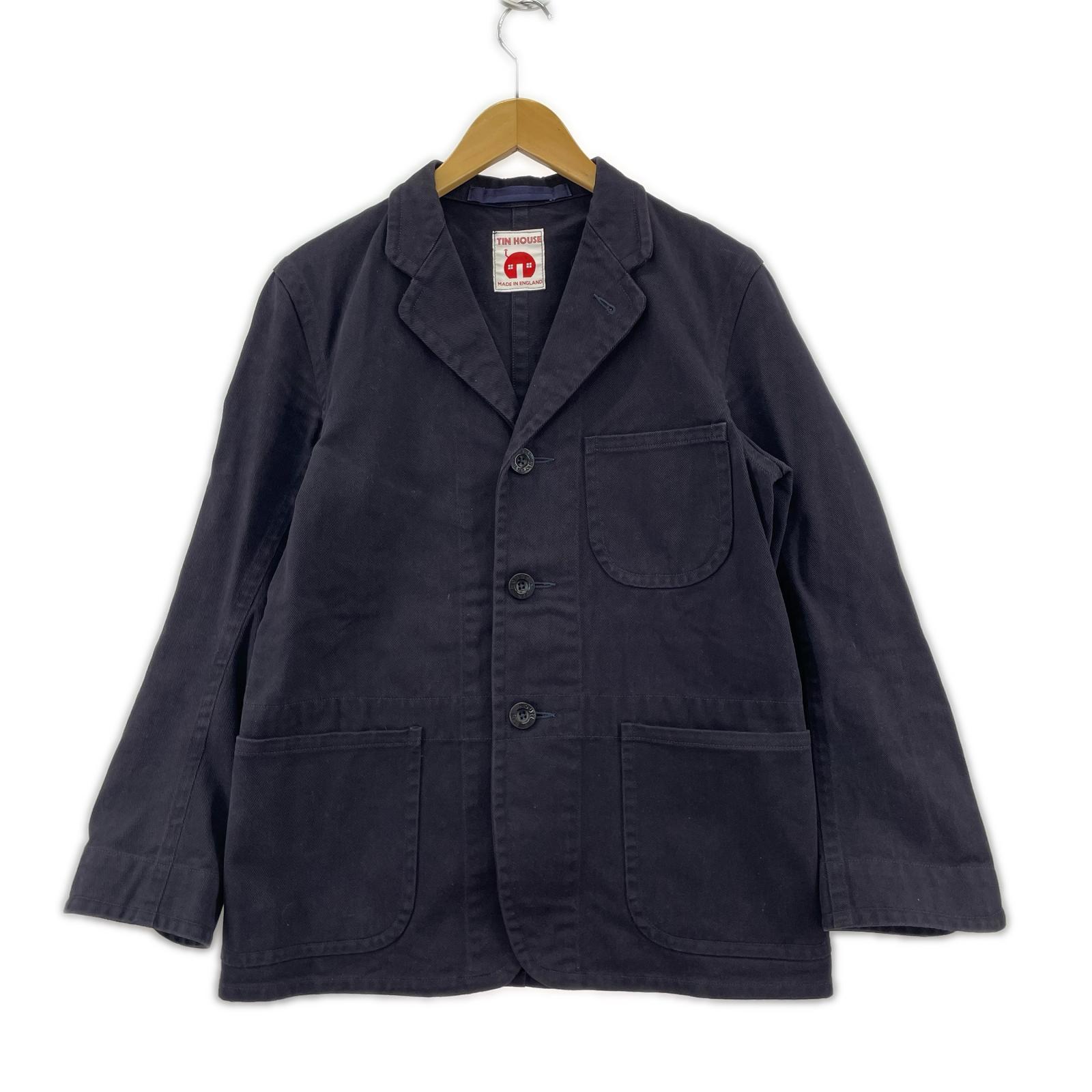 ジャケット イングランド製 OLD TOWN カバーオール NVY 36