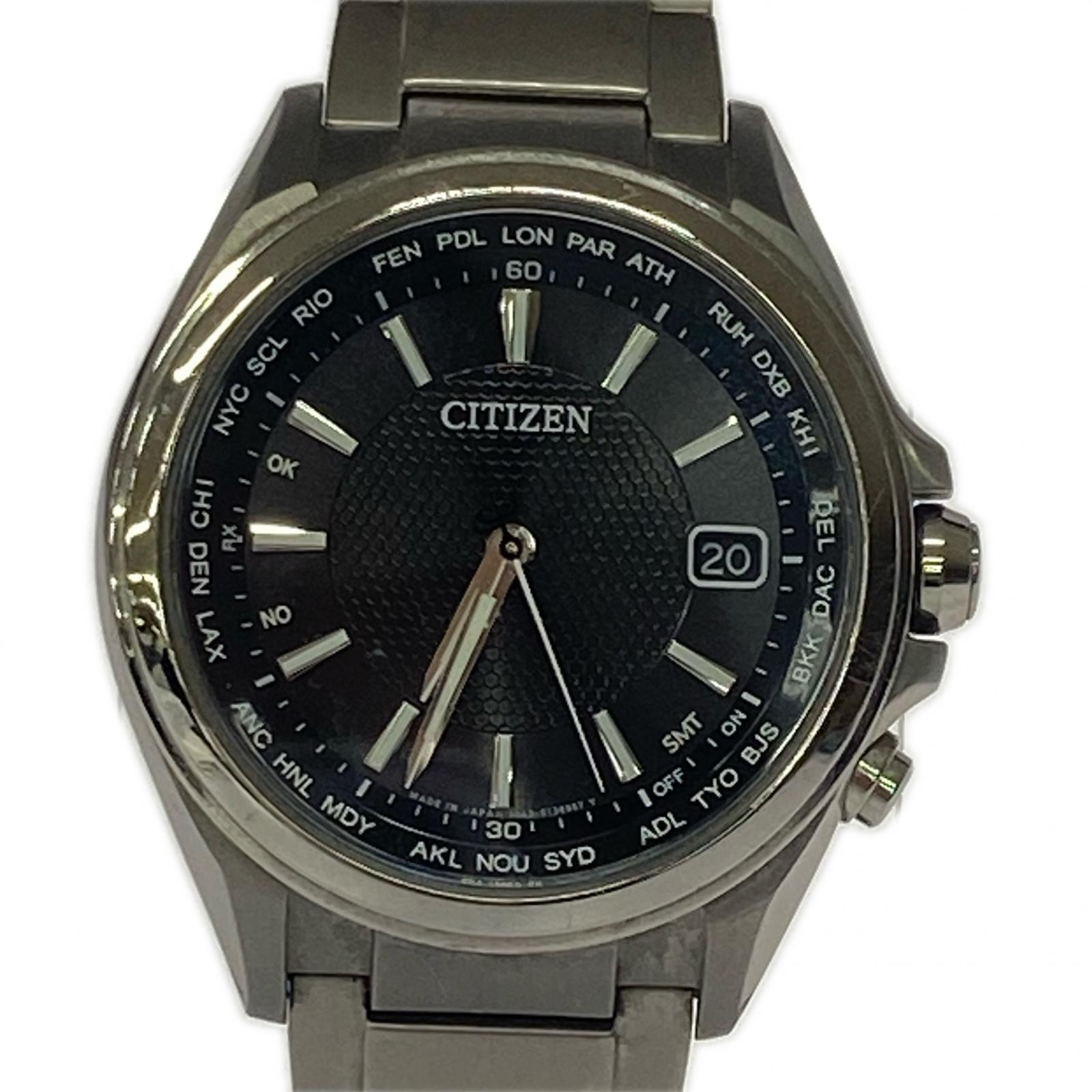 腕時計 CITIZEN ATTESA エコ・ドライブ 腕時計 シルバー