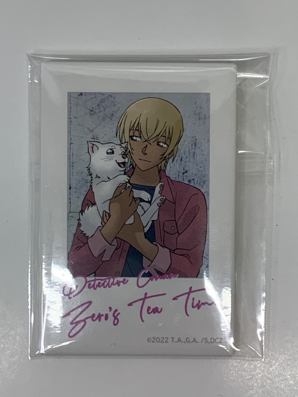 ゼロの日常 ライフスタイル スクエア缶バッジ 犬 フィギュア/グッズ