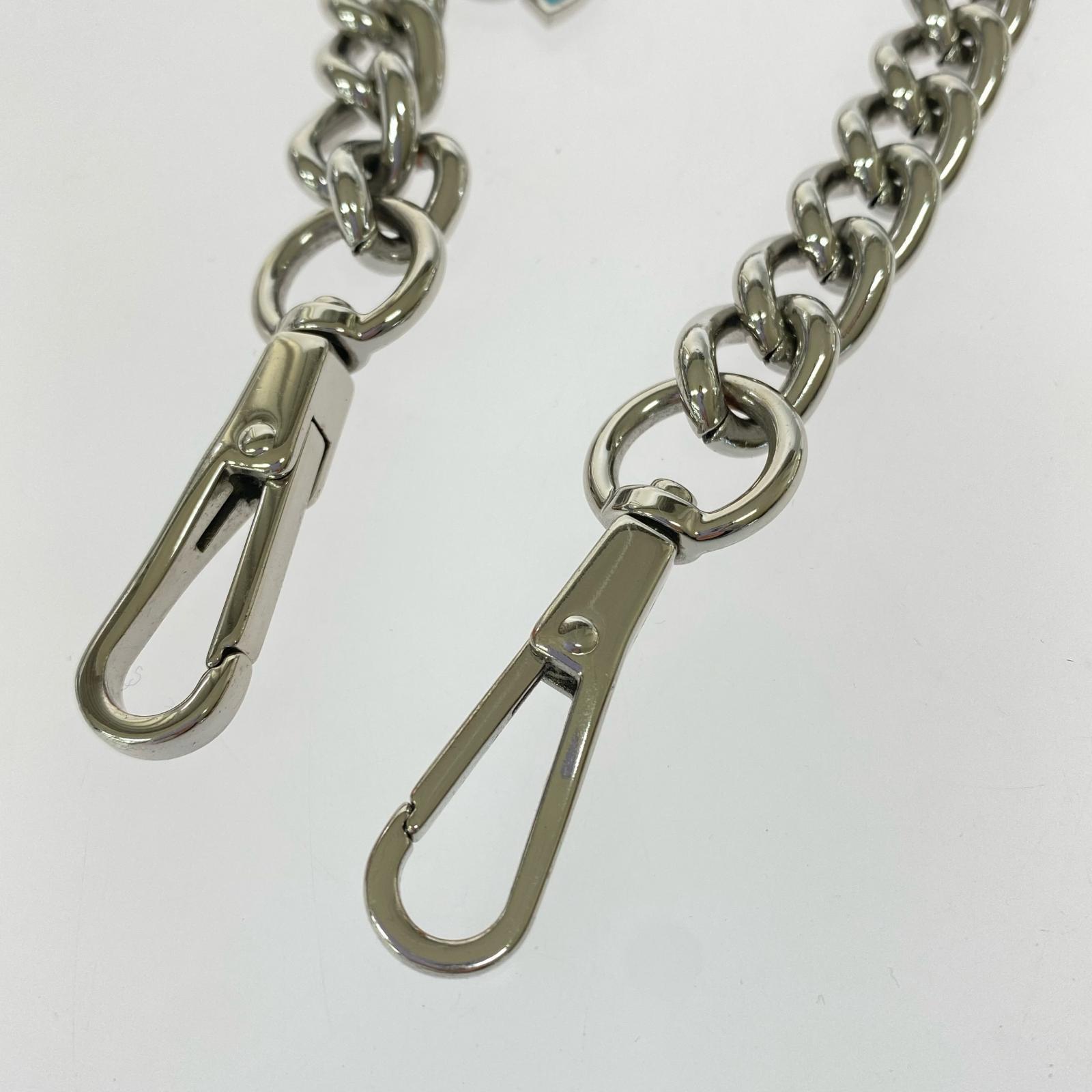 その他アクセサリー ロゴ アクセサリーチェーンストラップ シルバー