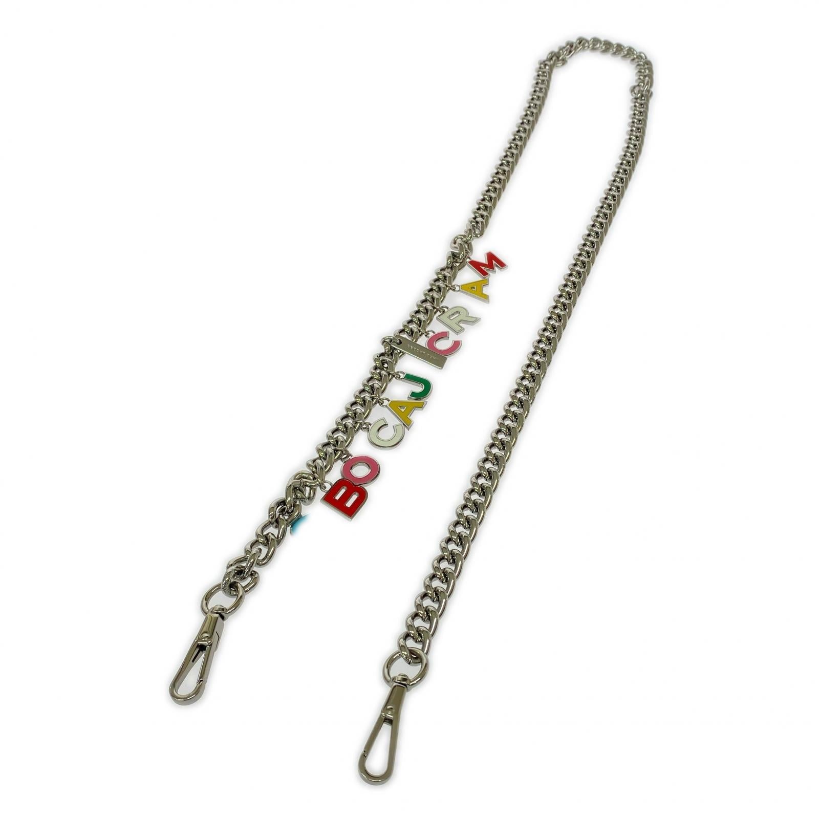 その他アクセサリー ロゴ アクセサリーチェーンストラップ シルバー