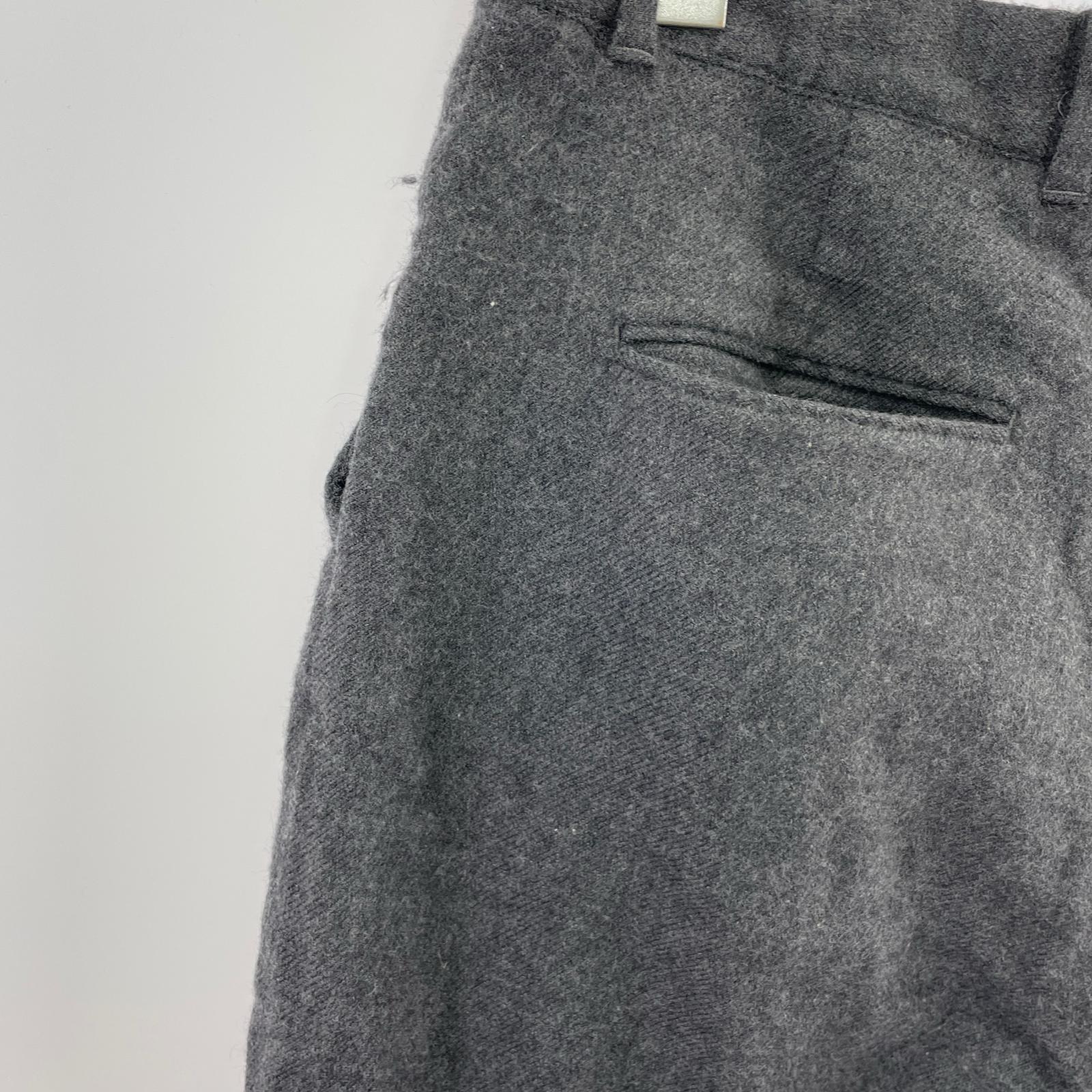 パンツ ウール 8114-217-0076 M グレー