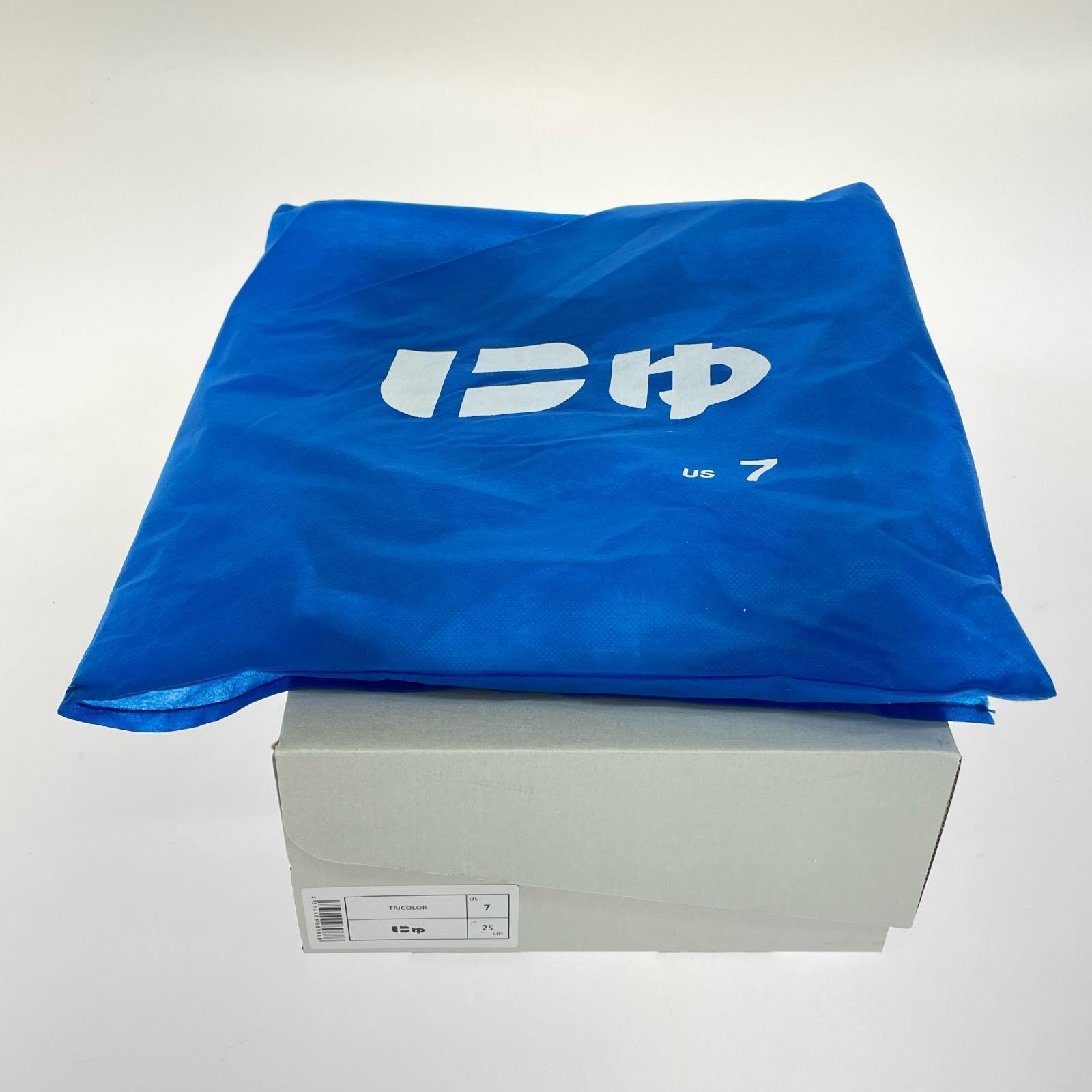 スニーカー SANGACIO にゅ~ず TRICOLOR 10th Anniversary 白 (25.0) 25cm (US7 UK6 1/2 EU40) ホワイト