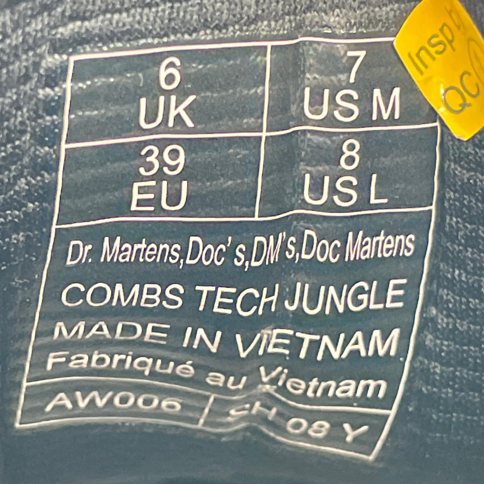 ブーツ Dr.Martens Combs Tech Jungle 8ホールブーツ 31224361 (UK6) ブラウン