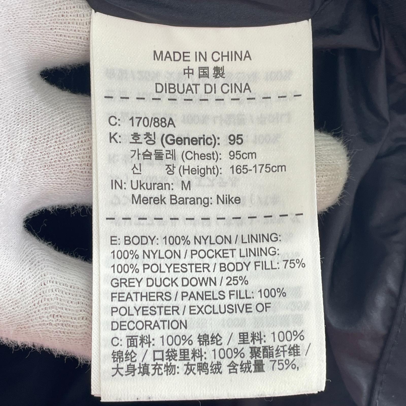 ダウンベスト TECH PCK FILL DOWN VEST M ブラック