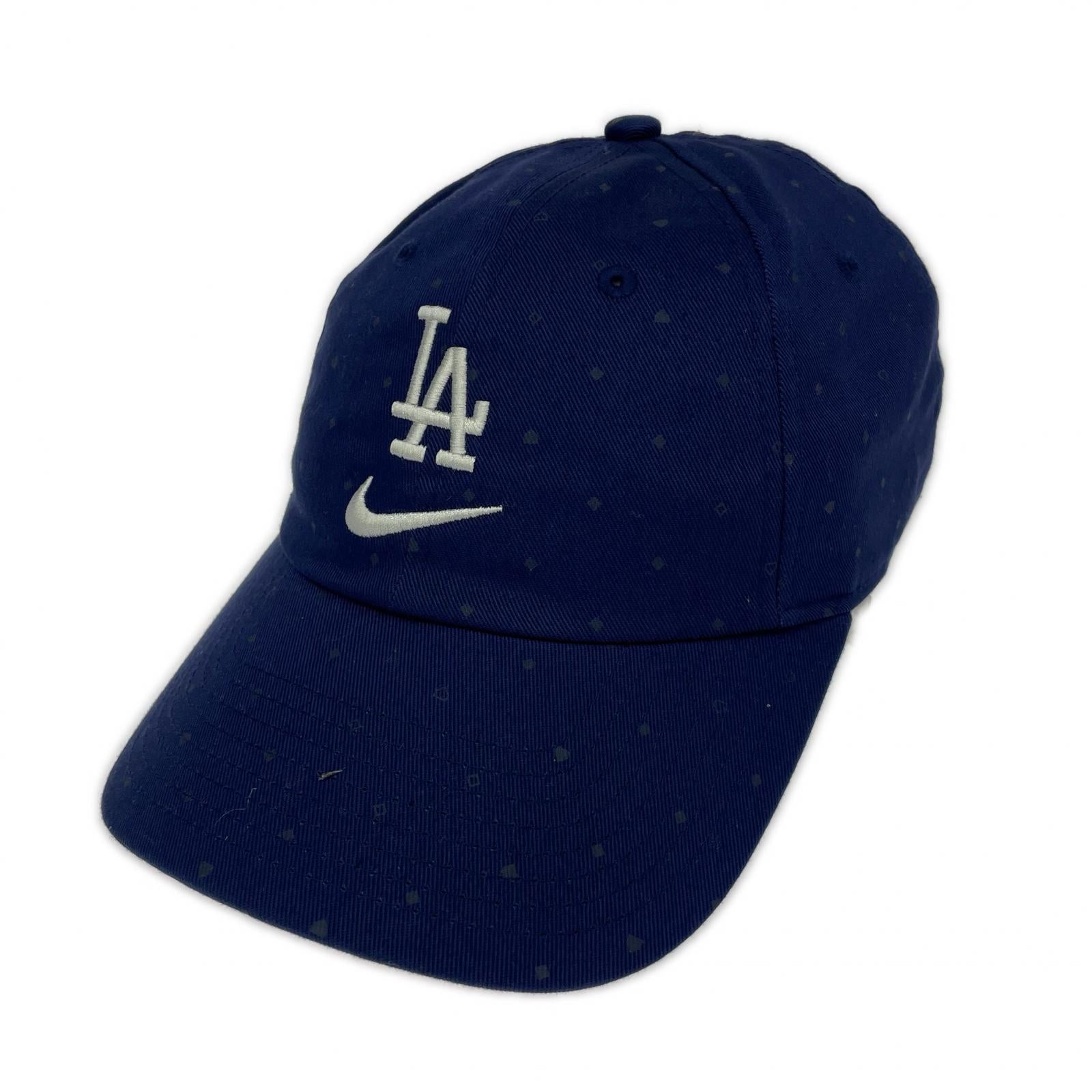 キャップ LA Dodgers ダブルロゴキャップ BLU