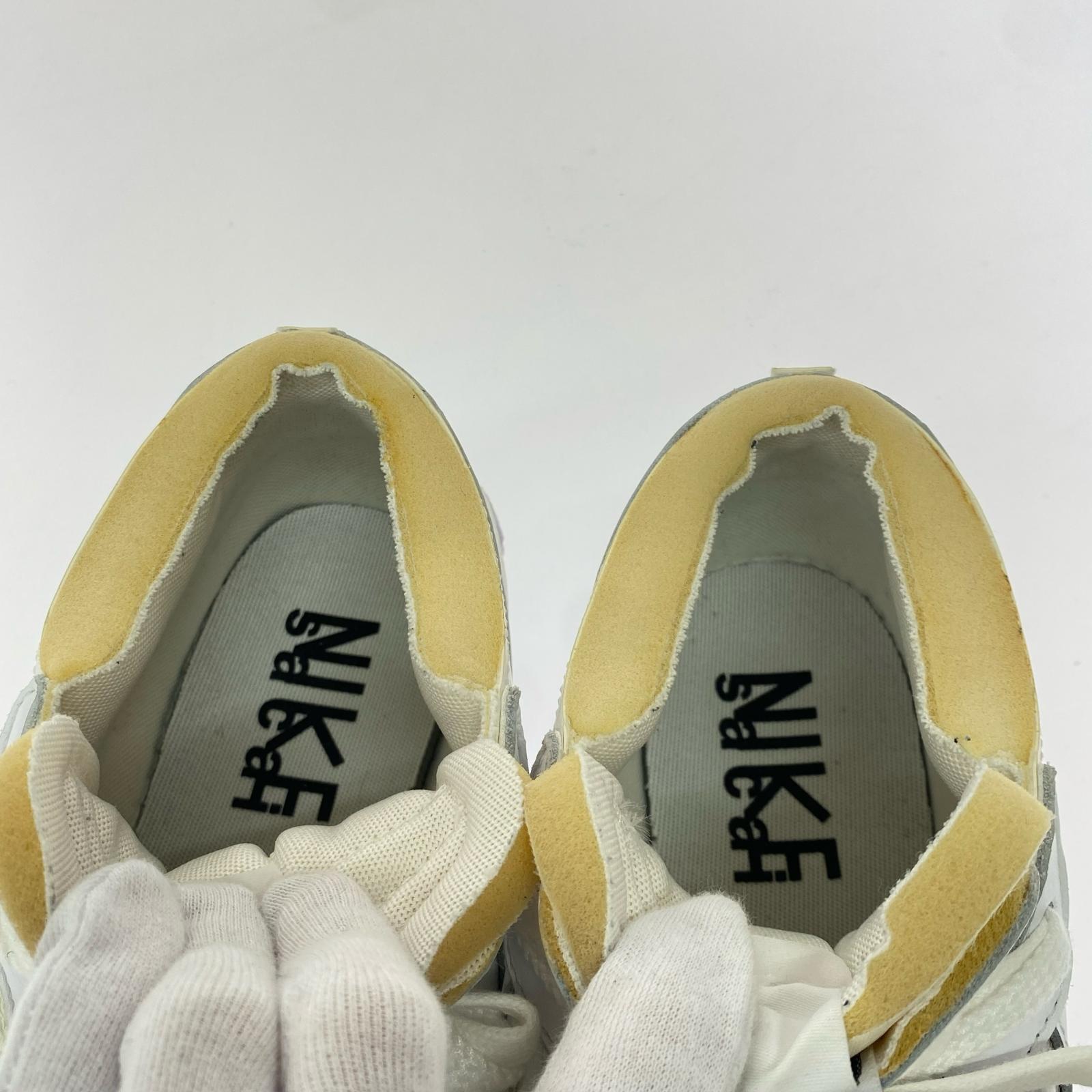 スニーカー sacai Blazer Low White Patent Leather 28cm (US10 UK9 1/2 EU46) ホワイト