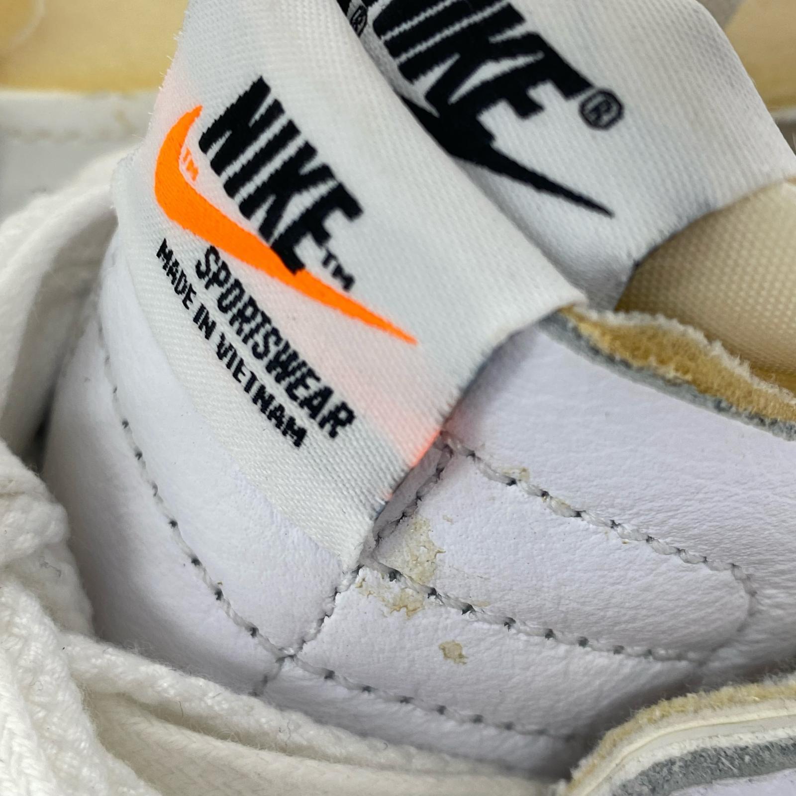 スニーカー sacai Blazer Low White Patent Leather 28cm (US10 UK9 1/2 EU46) ホワイト