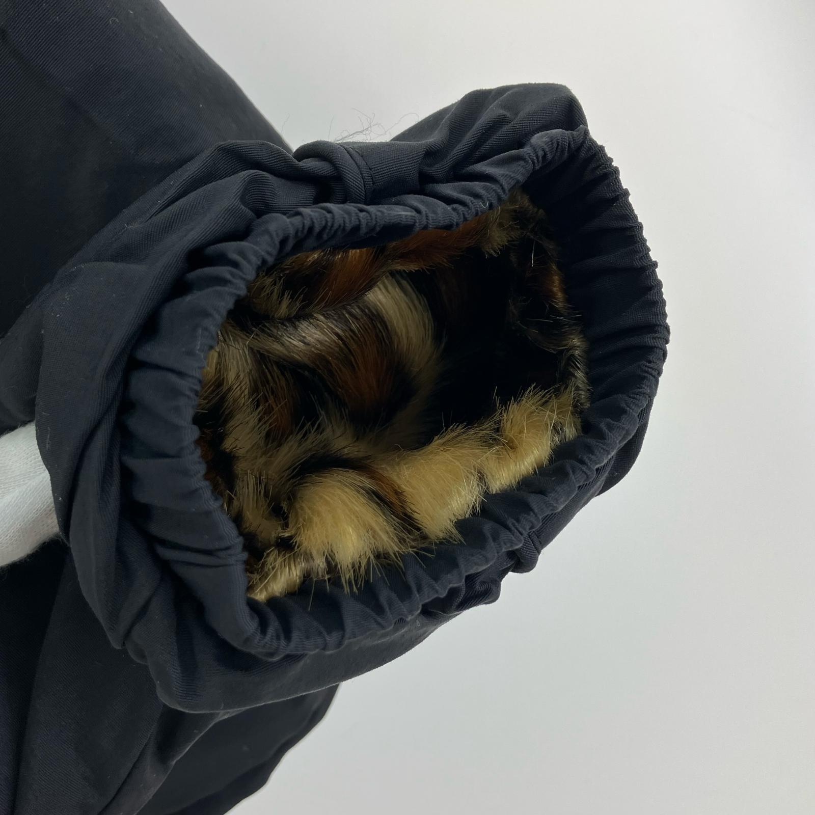 ジャケット Faux Fur Reversible Hooded Track Jacket L ブラック