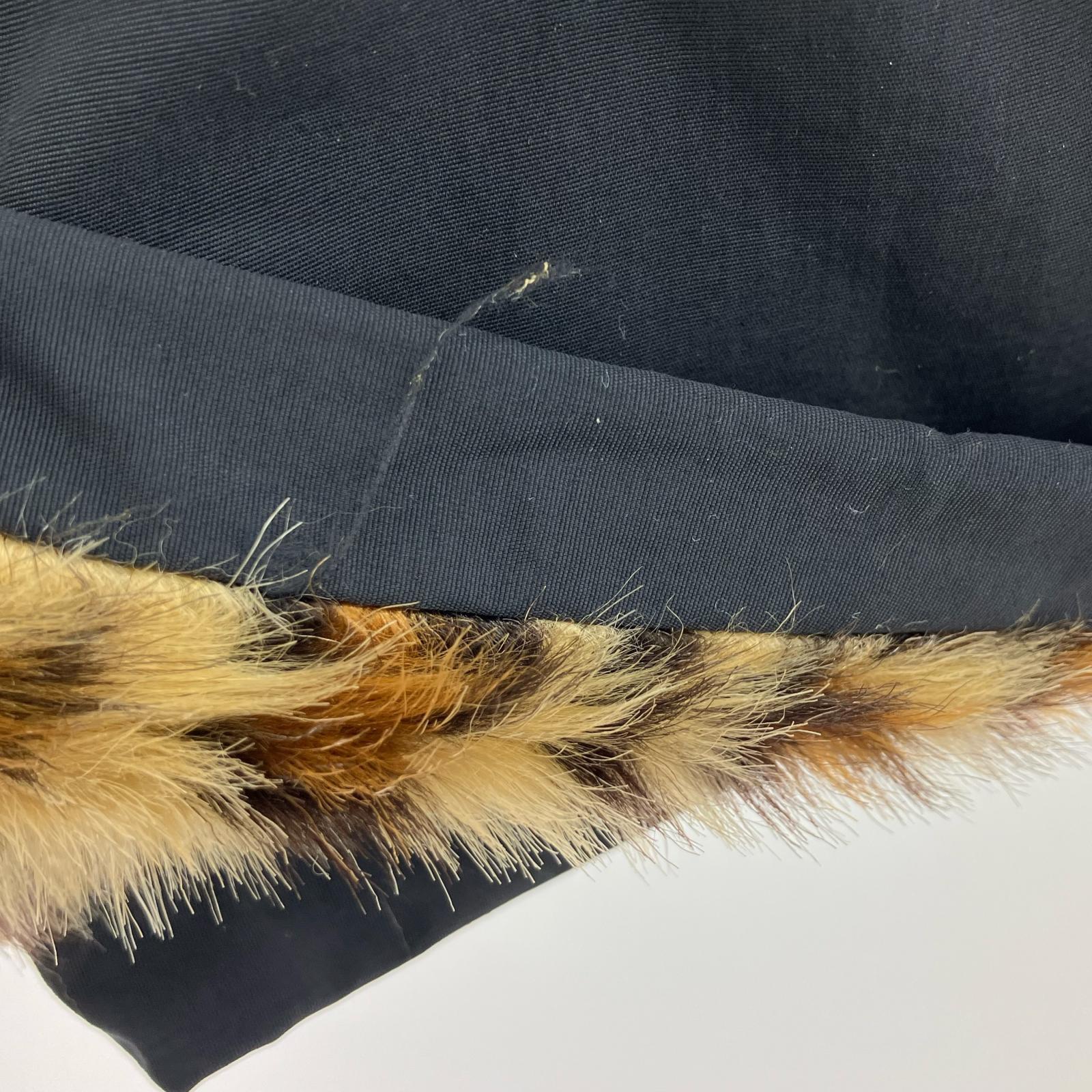 ジャケット Faux Fur Reversible Hooded Track Jacket L ブラック