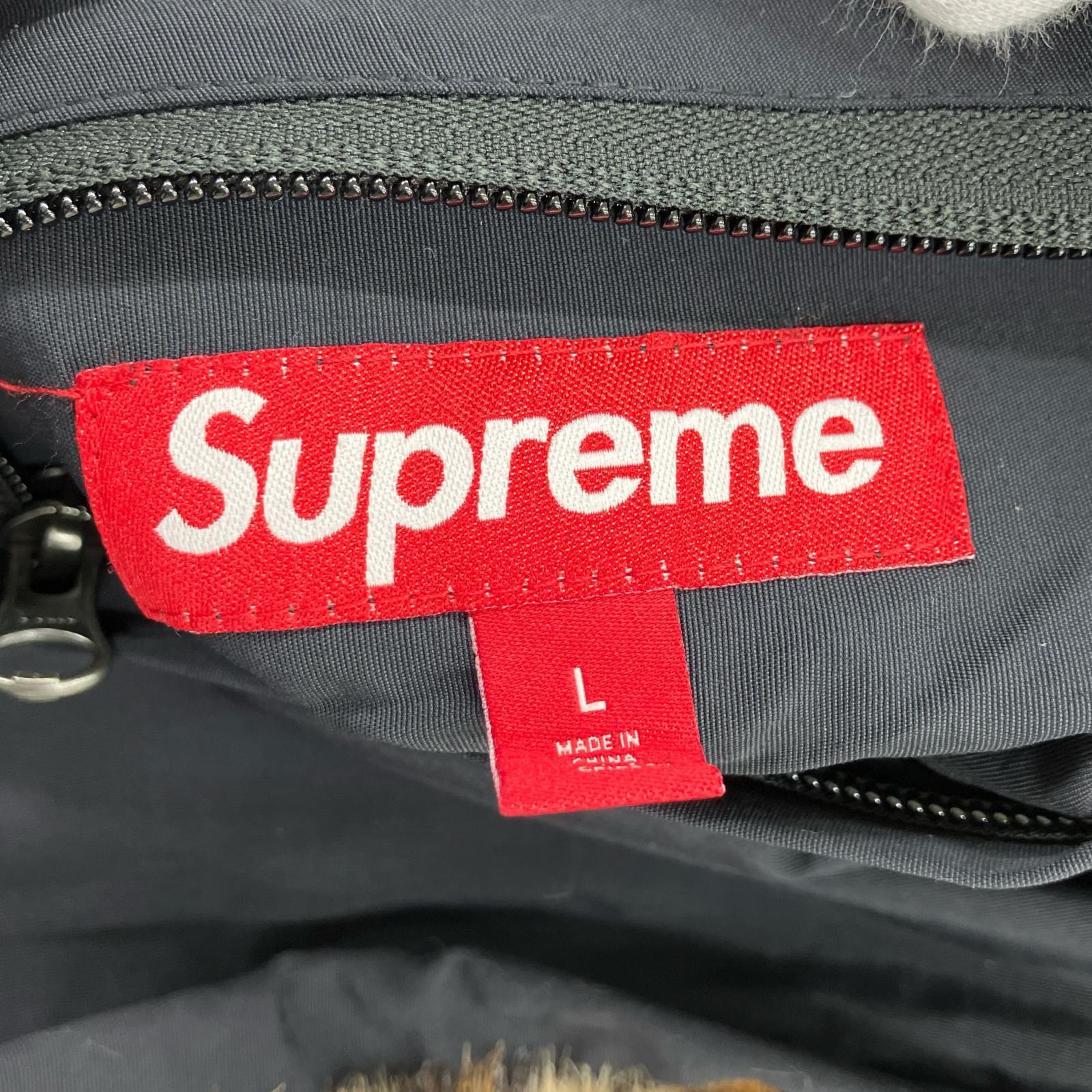 ジャケット Faux Fur Reversible Hooded Track Jacket L ブラック