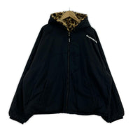 ジャケット Faux Fur Reversible Hooded Track Jacket L ブラック