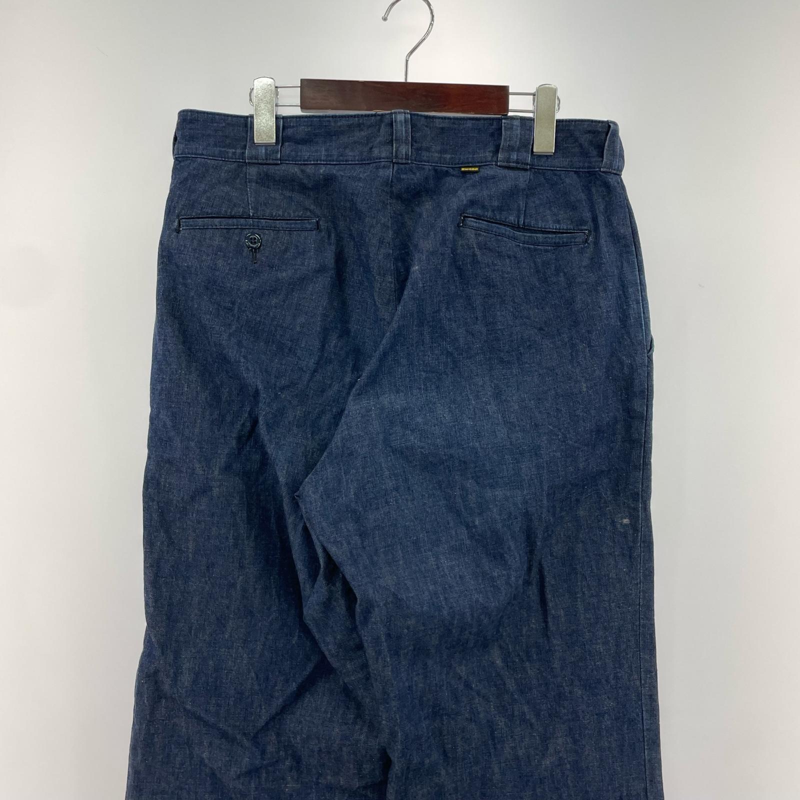 デニムパンツ DENIM HEADS 日本製 インディゴ 36 ブルー