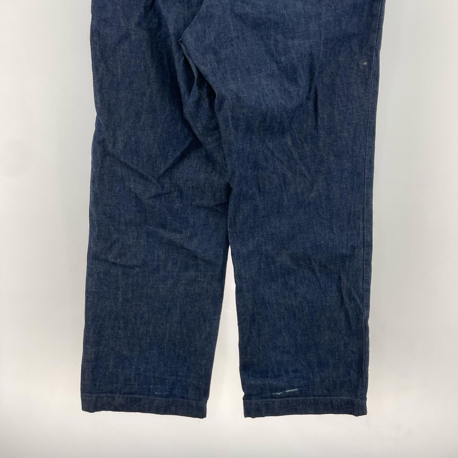 デニムパンツ DENIM HEADS 日本製 インディゴ 36 ブルー