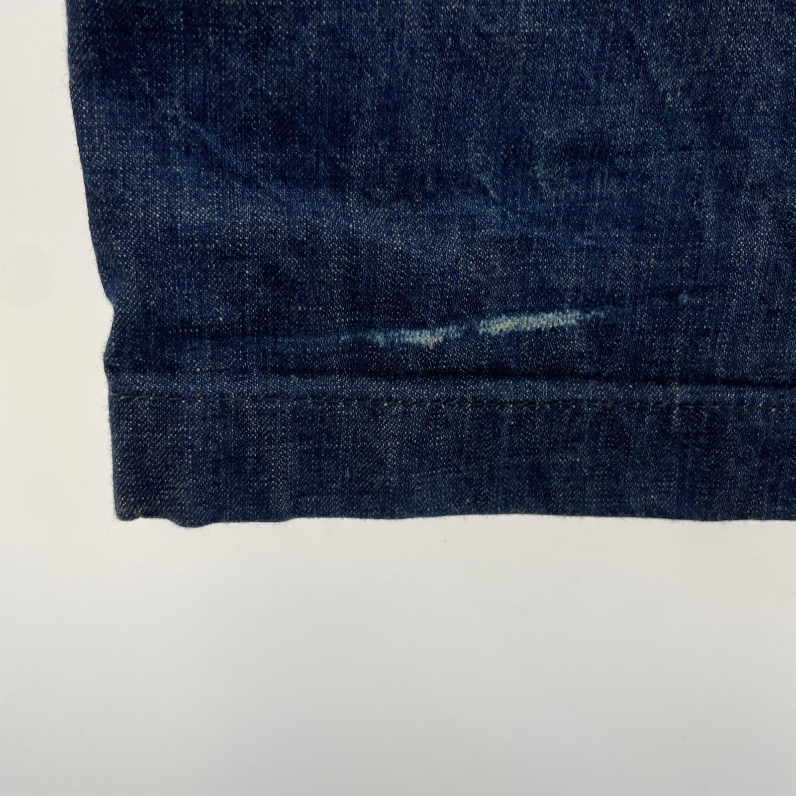 デニムパンツ DENIM HEADS 日本製 インディゴ 36 ブルー