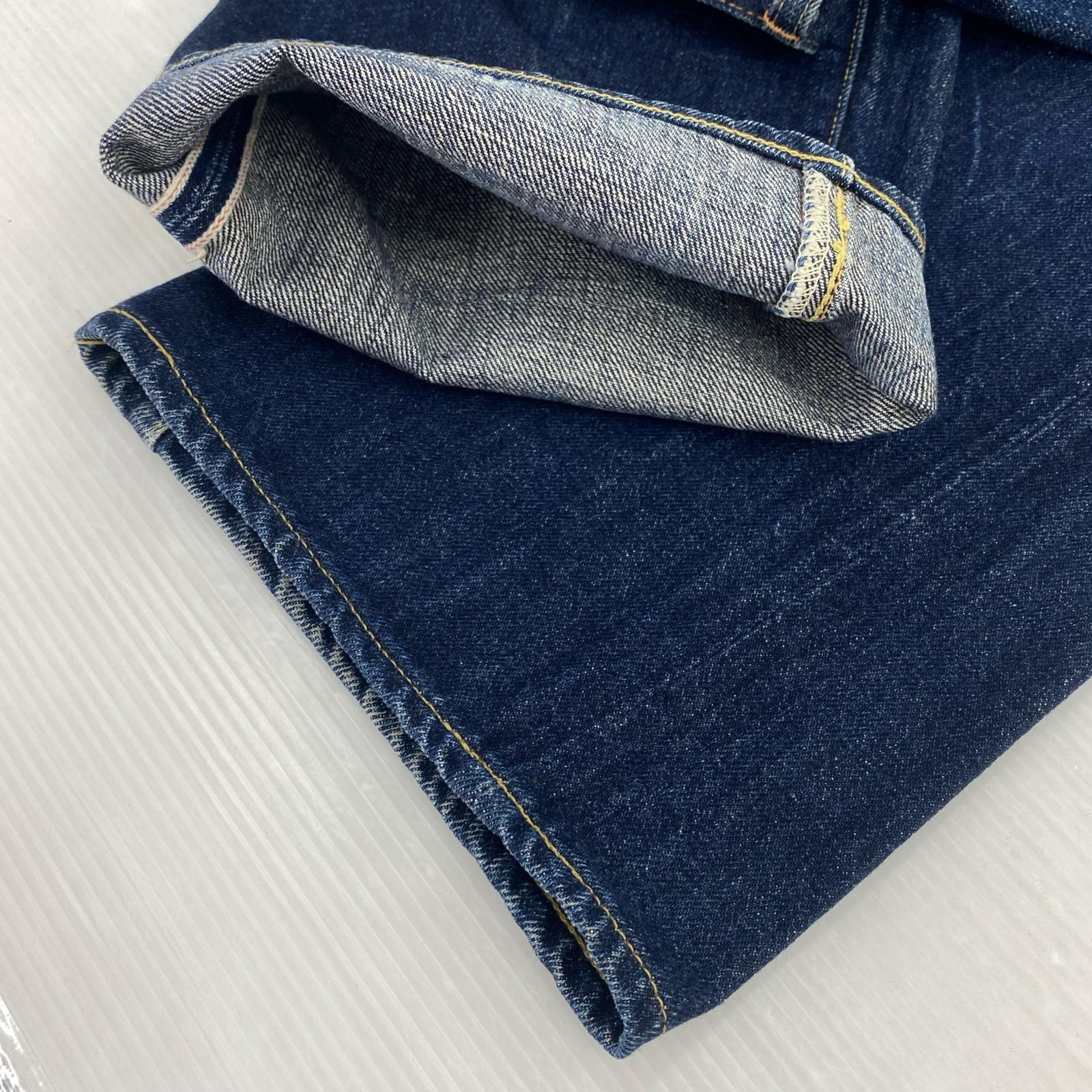 デニムパンツ 501XX復刻 55501 BIG E 赤耳 インディゴ