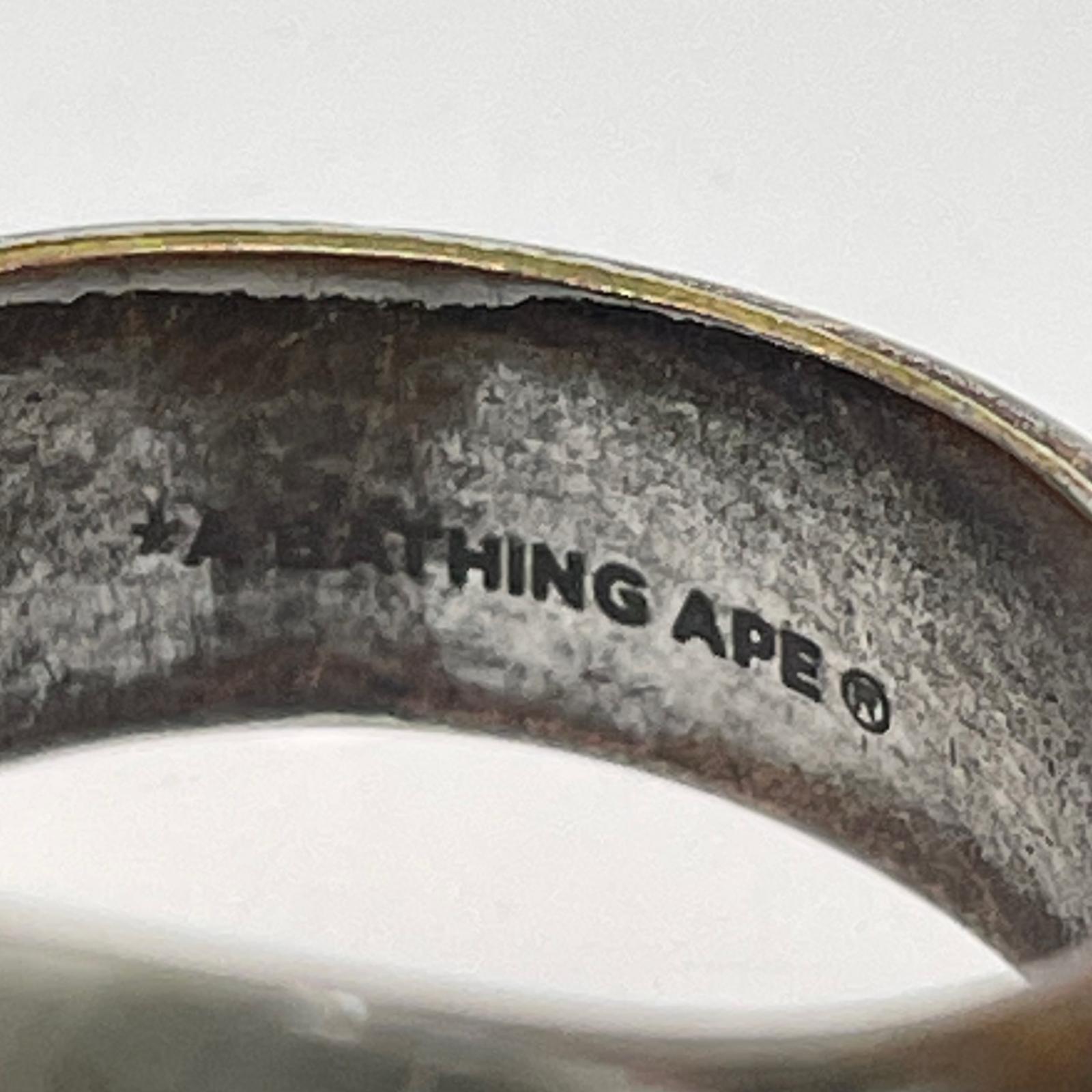 リング・指輪 BAPE HEAD RING シルバー