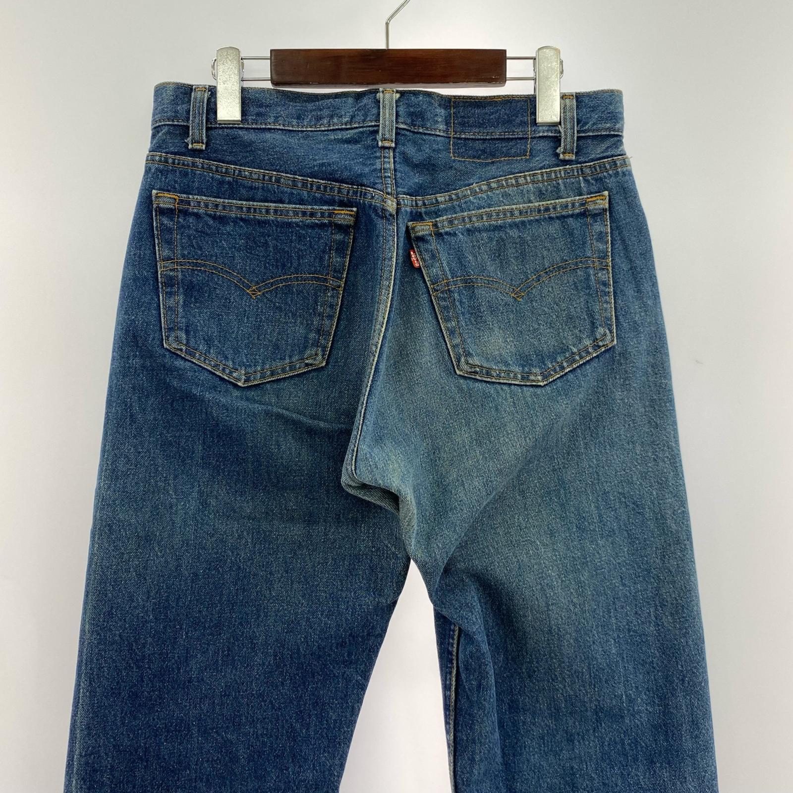 デニムパンツ 90s 501 USA製 ボタン裏524 (33) 33 ネイビー