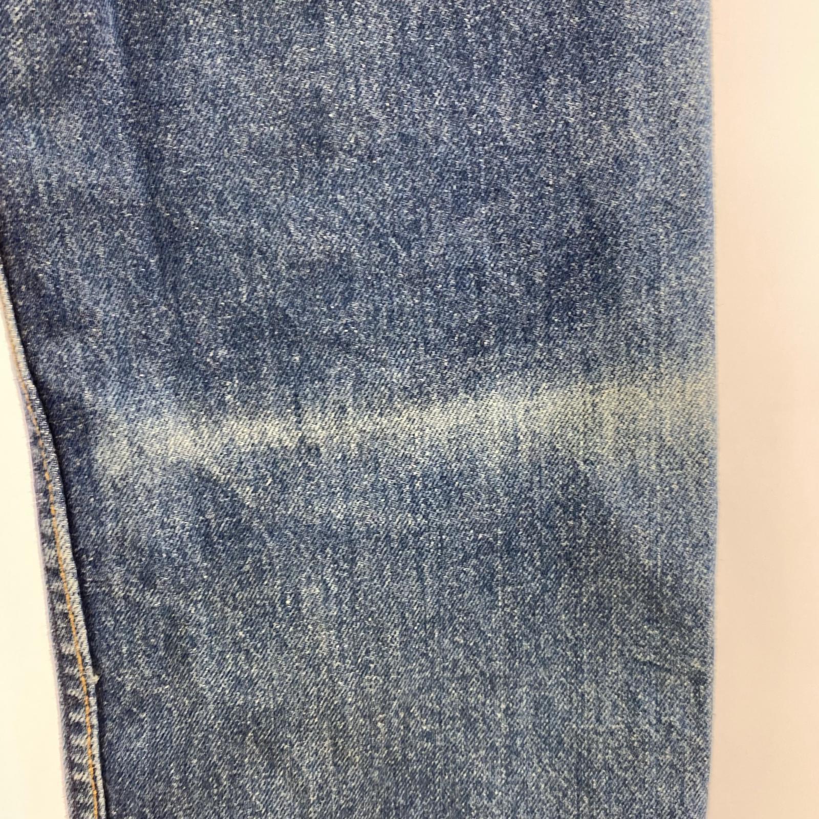 デニムパンツ 90s 501 USA製 ボタン裏524 (33) 33 ネイビー