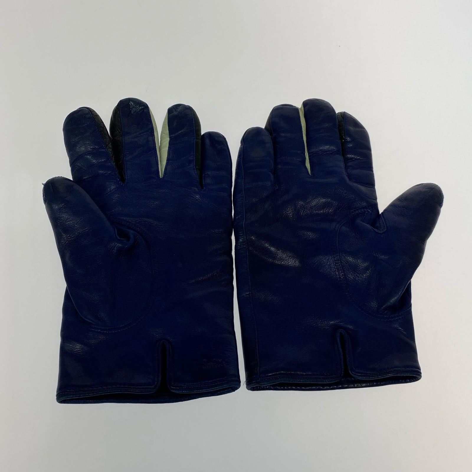 その他アクセサリー Leather Glove 青 ブルー