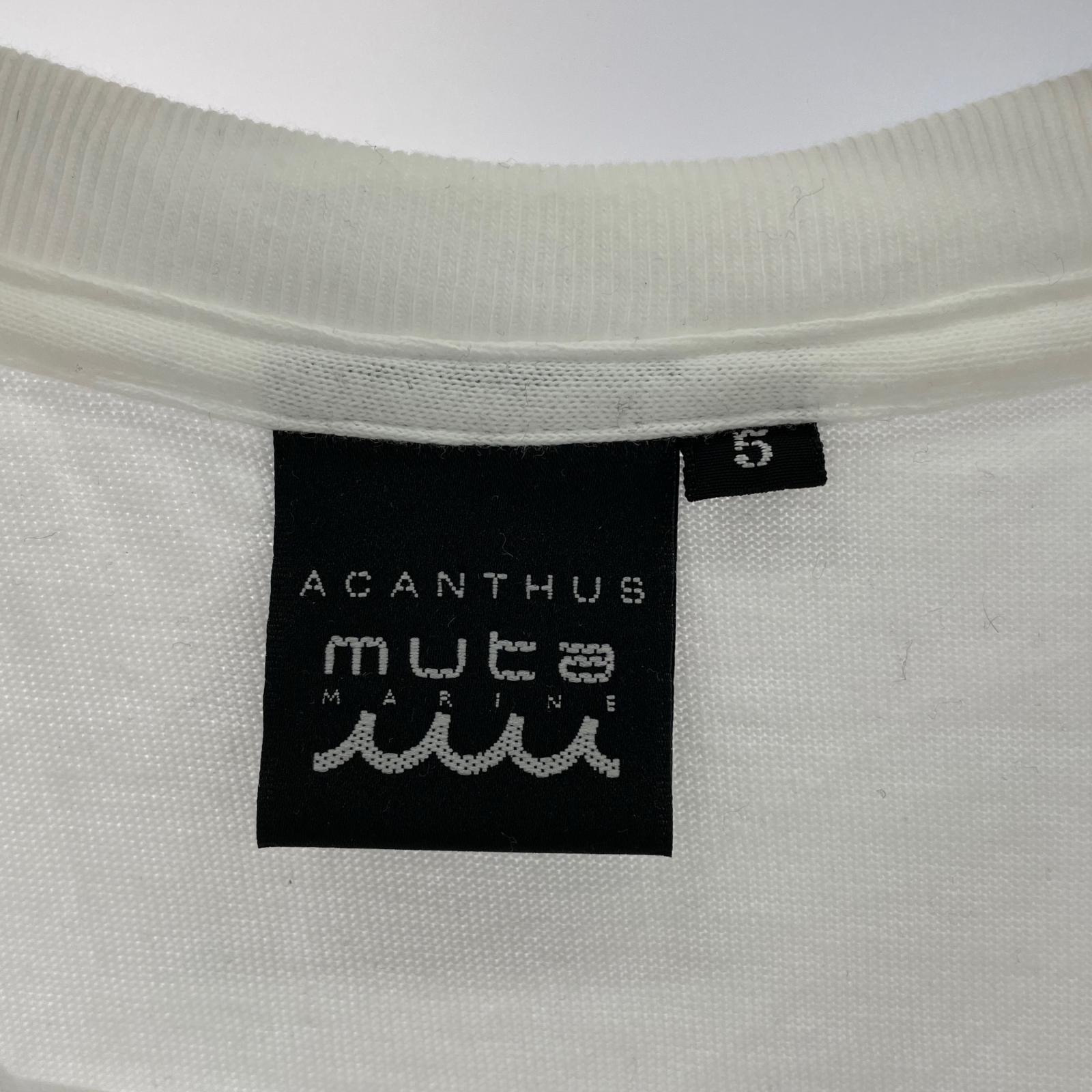 半袖Tシャツ ×ACANTHUS MARINE Circle Logo Tee (5) 白 5 ホワイト