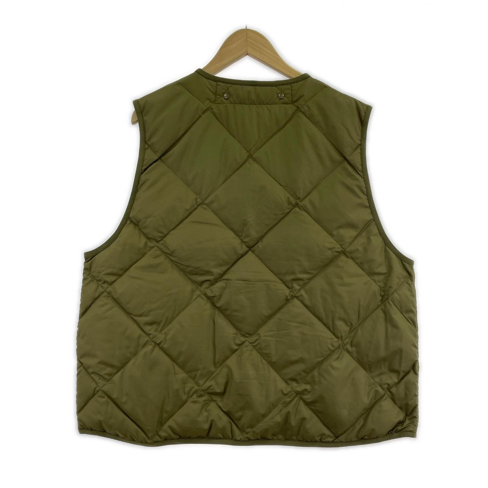 ダウンベスト MODMNT LINER DOWN VEST ( S カーキ