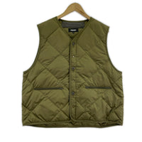 ダウンベスト MODMNT LINER DOWN VEST ( S カーキ
