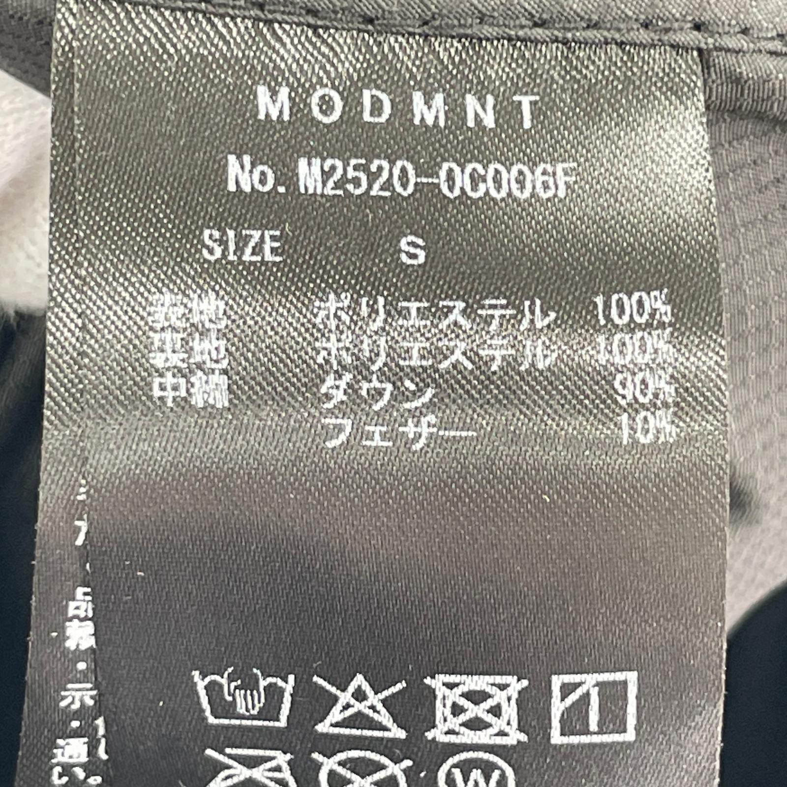 ダウンベスト MODMNT LINER DOWN VEST ( S ブラック