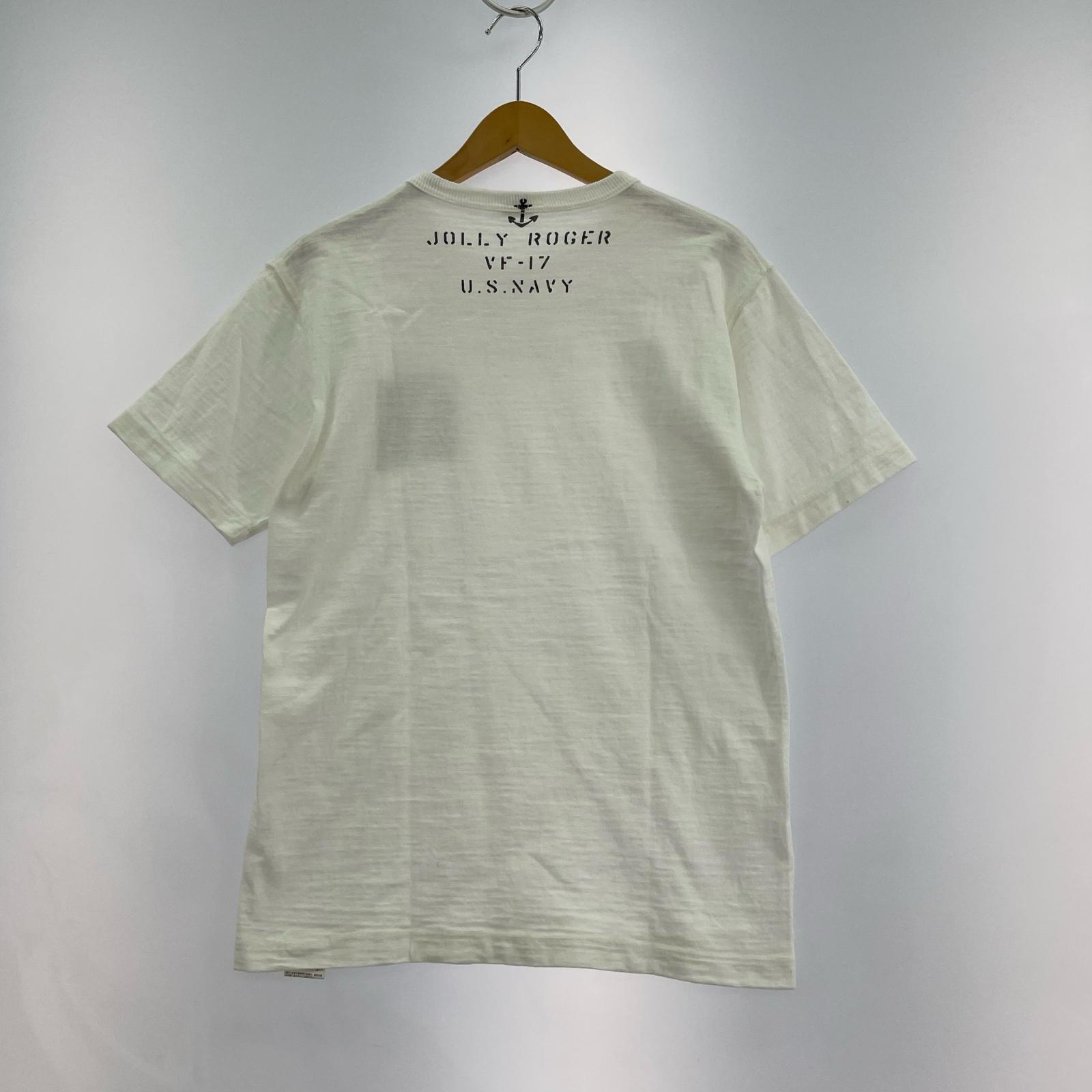 半袖Tシャツ SLUB YARN T-SHIRT (M) 白 M ホワイト