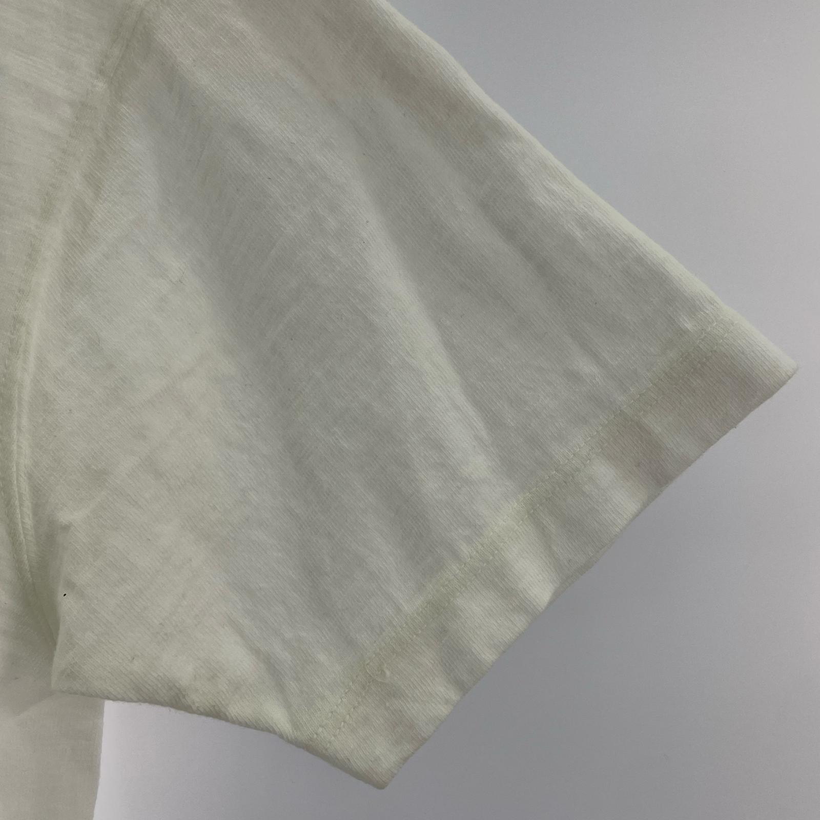 半袖Tシャツ SLUB YARN T-SHIRT (M) 白 M ホワイト