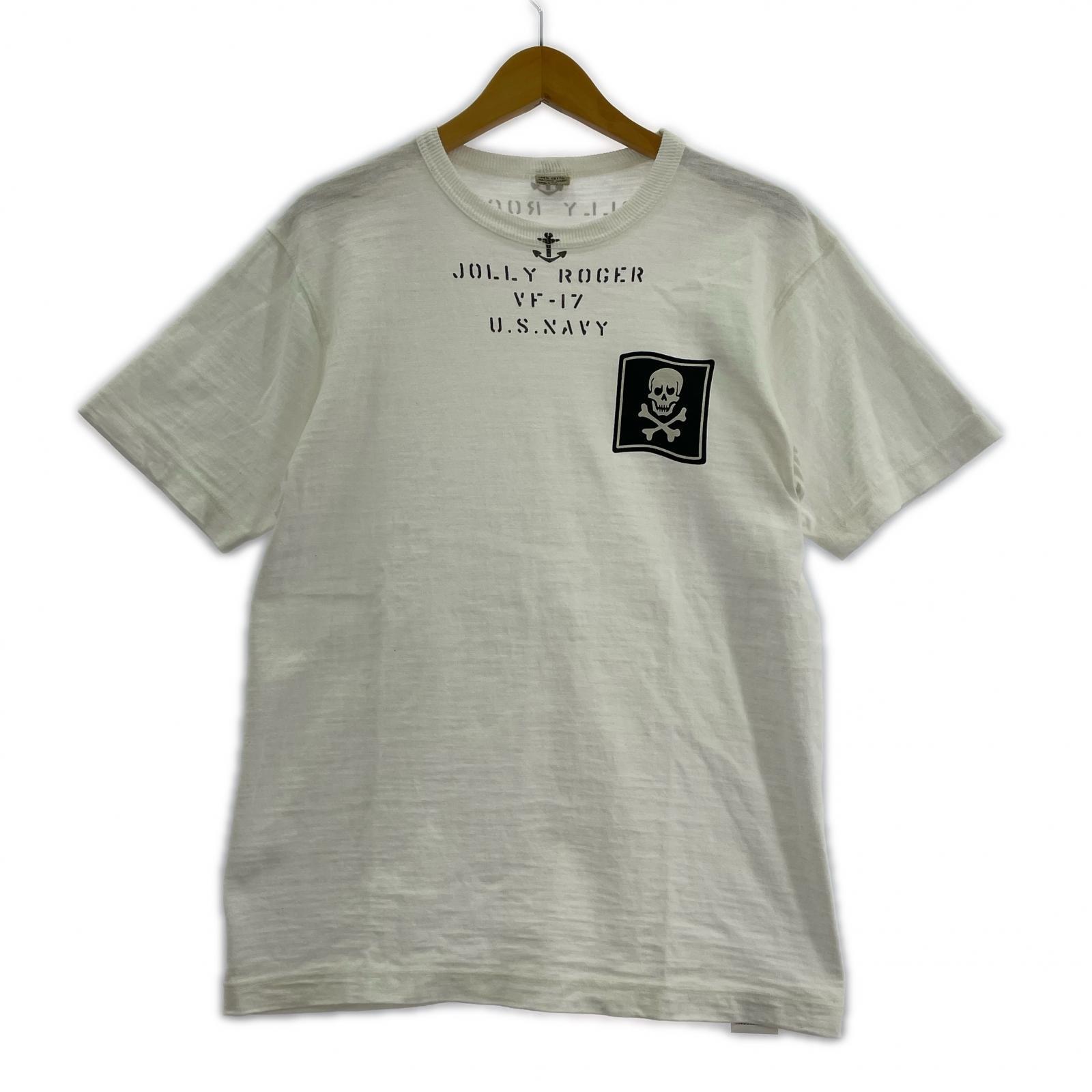 半袖Tシャツ SLUB YARN T-SHIRT (M) 白 M ホワイト