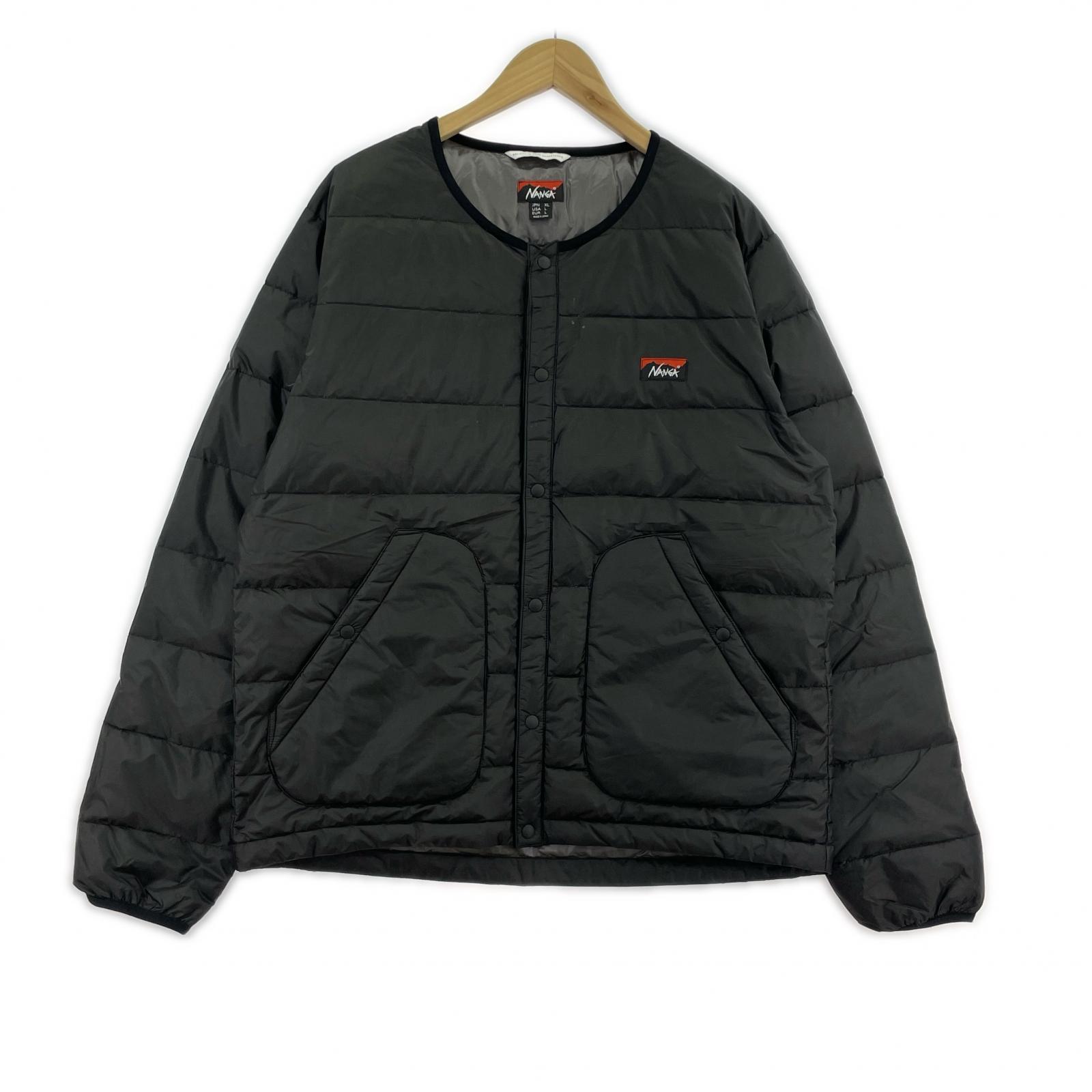 ダウンジャケット オーロラテックス ライトダウンジャケット N2530-0E973A (XL) ブラック
