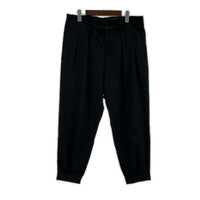 パンツ Yohji Yamamoto POUR HOMME ベーシックウールギャバ紐パンツ 2 ブラック 2 ブラック