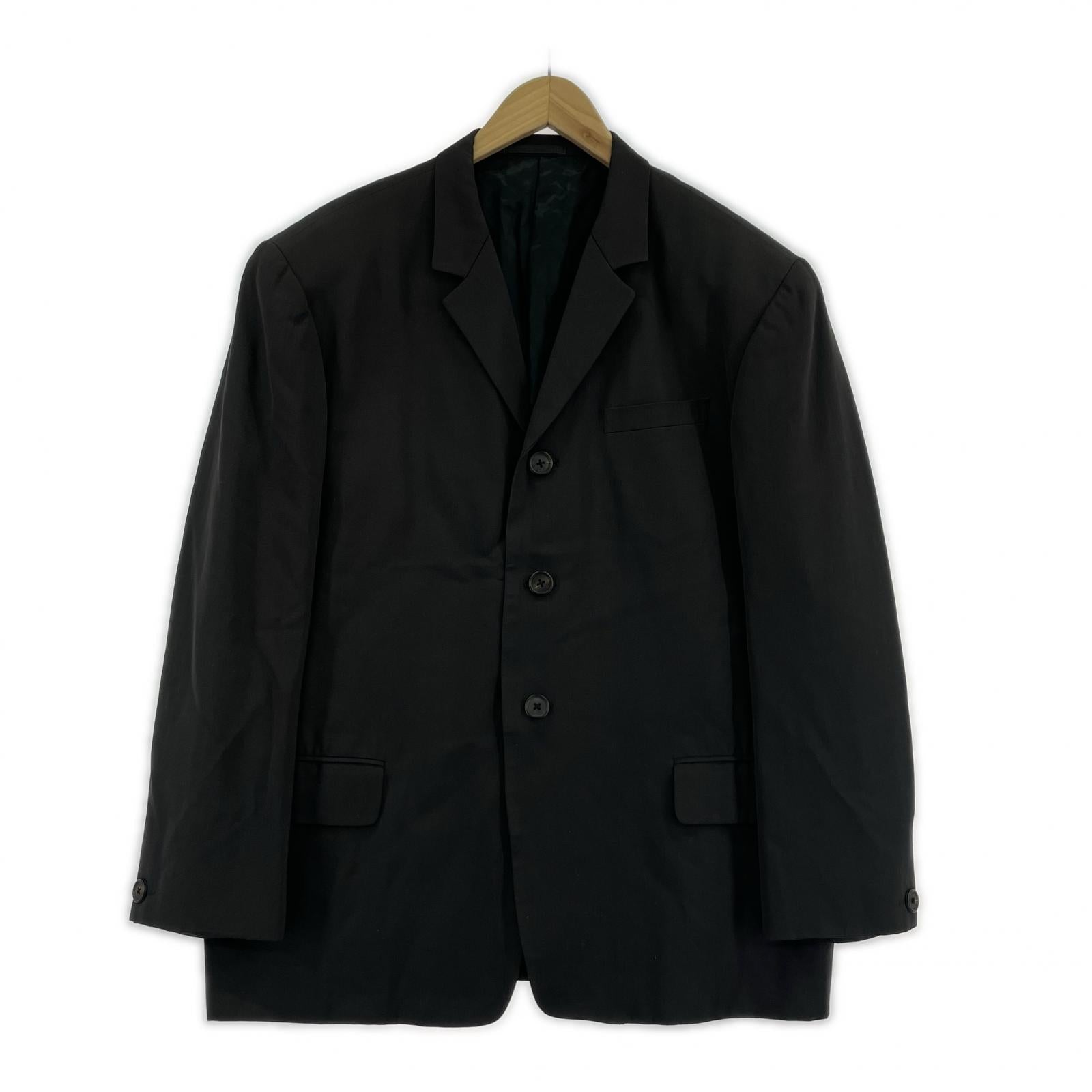 ジャケット Y’s for men ウールギャバ3Bジャケット M チャコール M