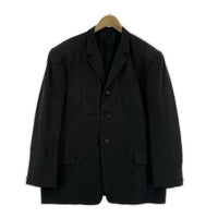 ジャケット Y’s for men ウールギャバ3Bジャケット M チャコール M
