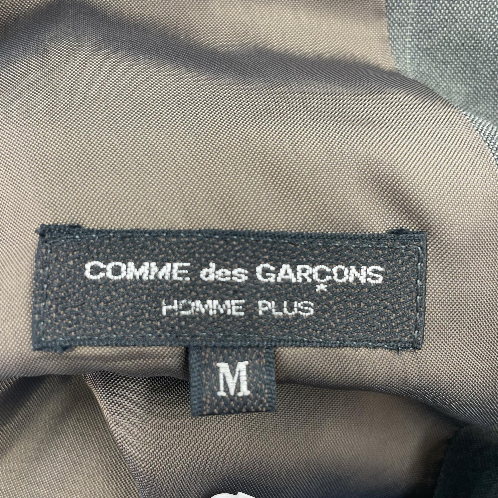 ジャケット COMME des GARCONS HOMME PLUS 90s 切替ジレ M グレー M