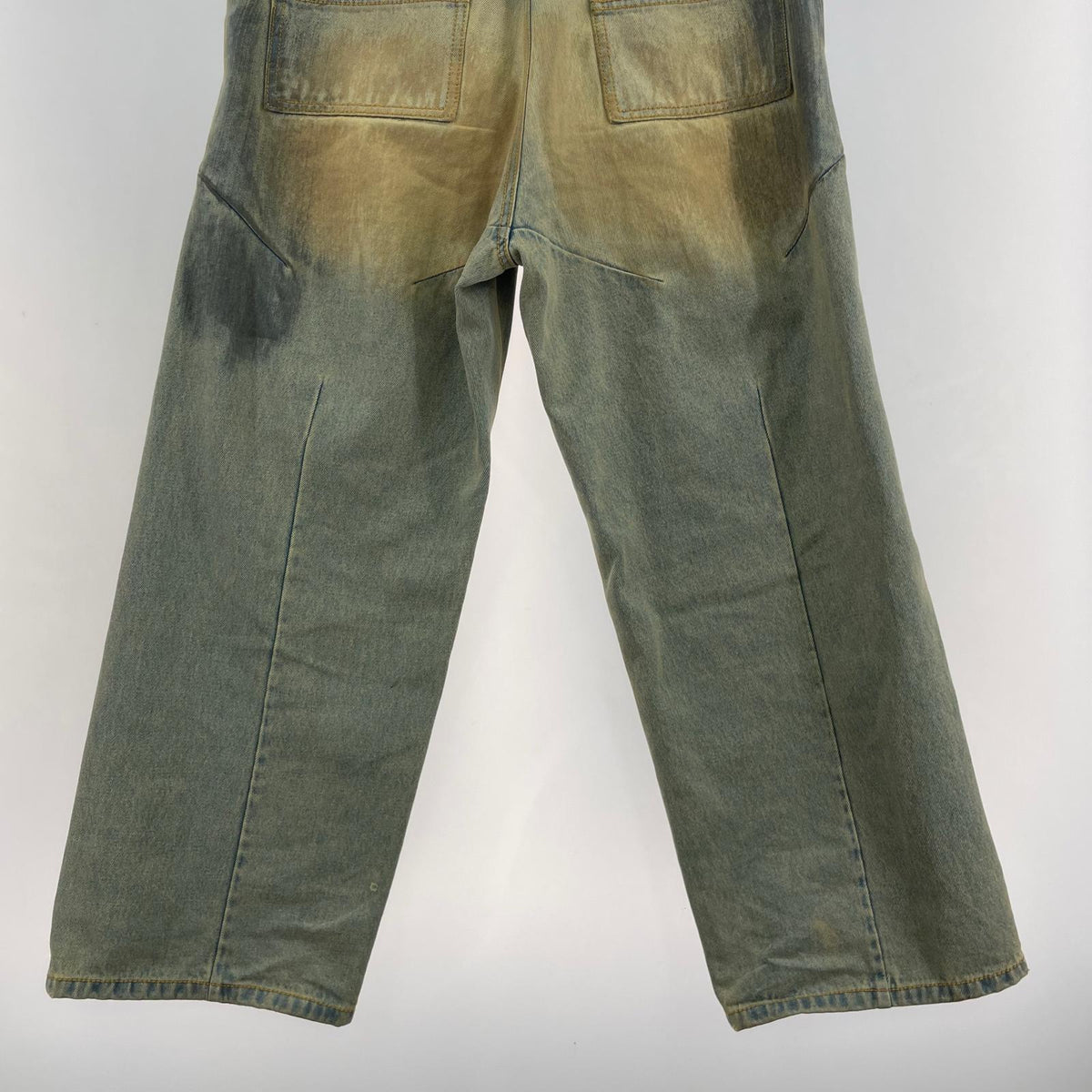 デニムパンツ 24AW FRONT ZIP BAGGY DENIM (32) 2 ブルー