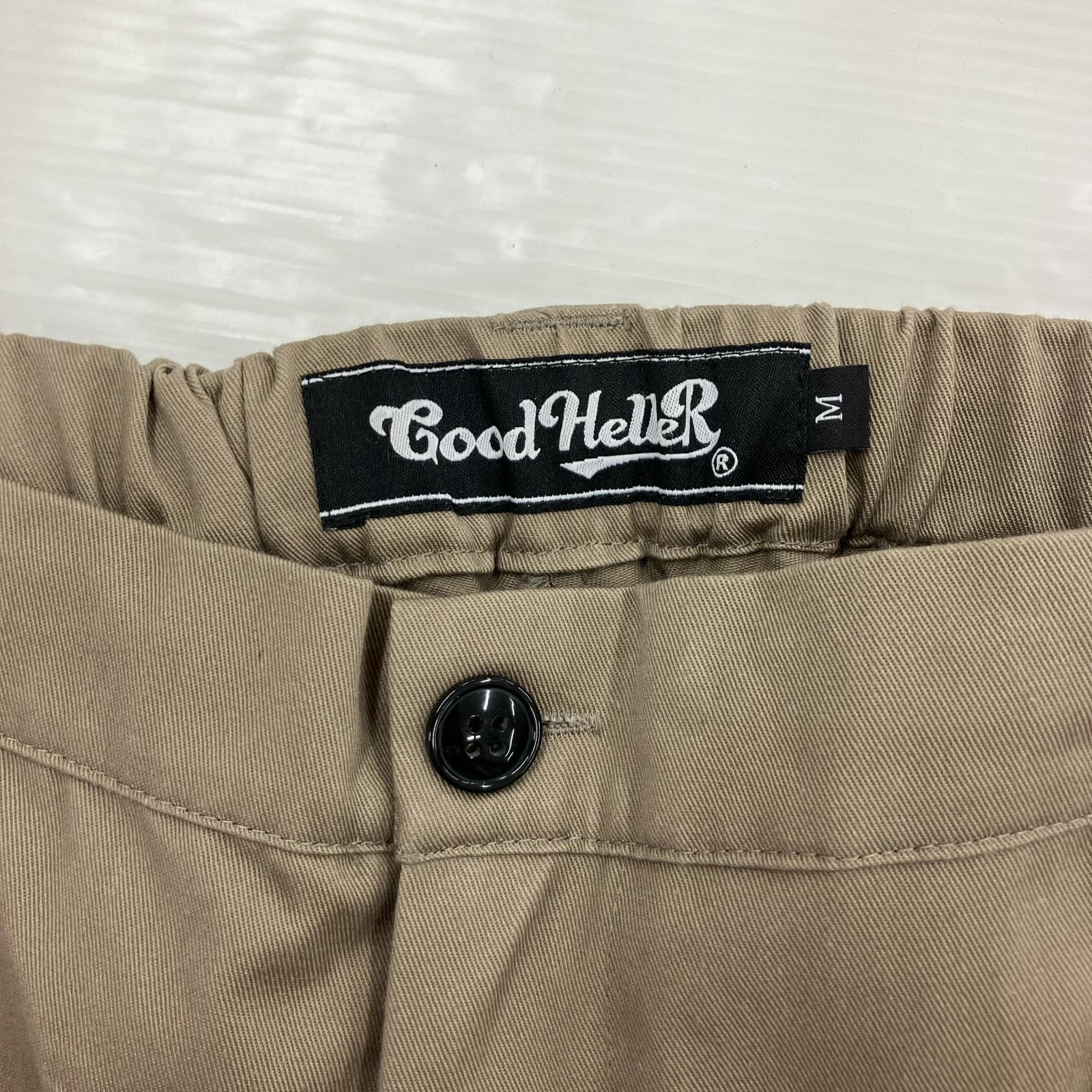 パンツ Good HelleR コットンポリ イージーパンツ ベージュ M M