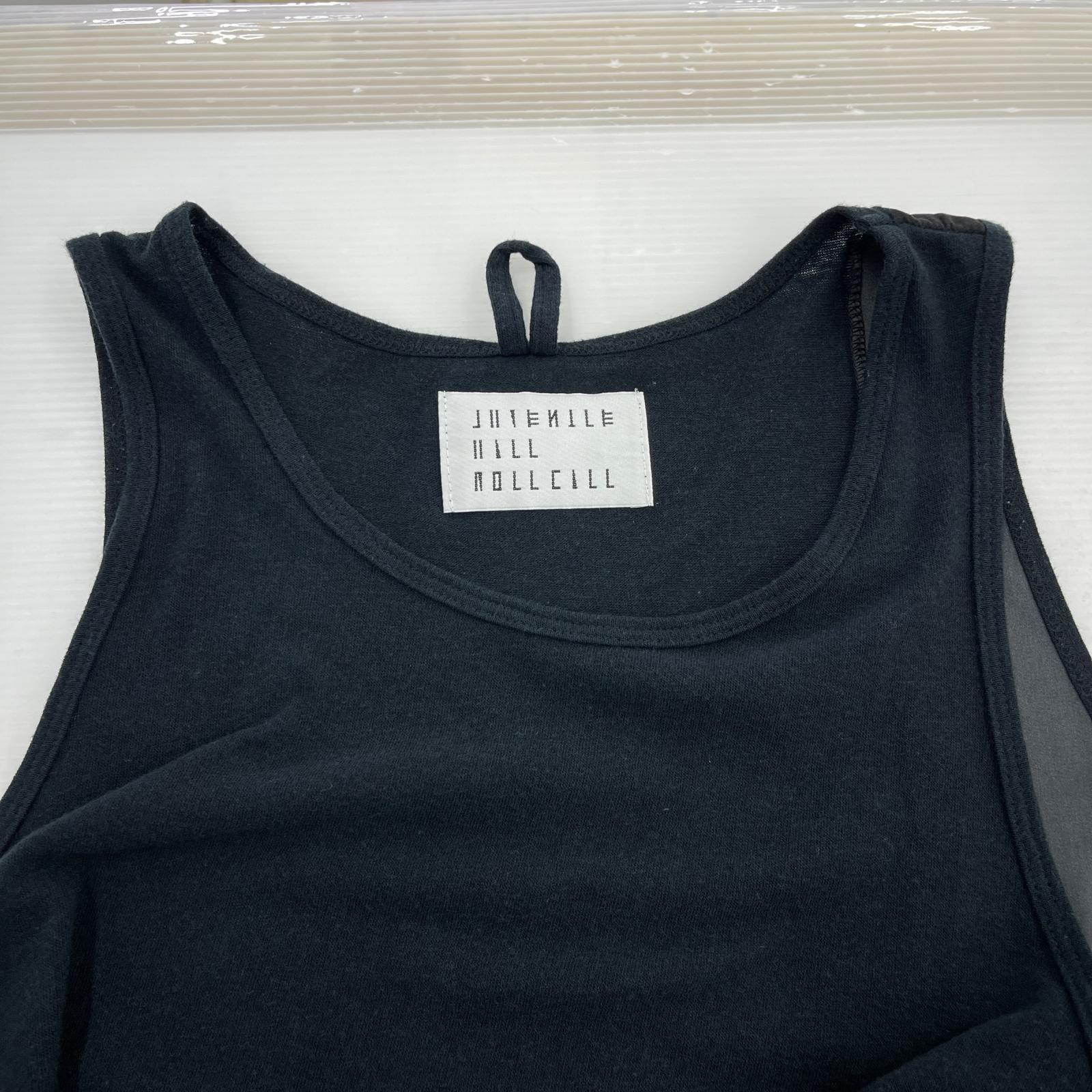 その他トップス ノースリーブカットソー デザイン BLK ブラック