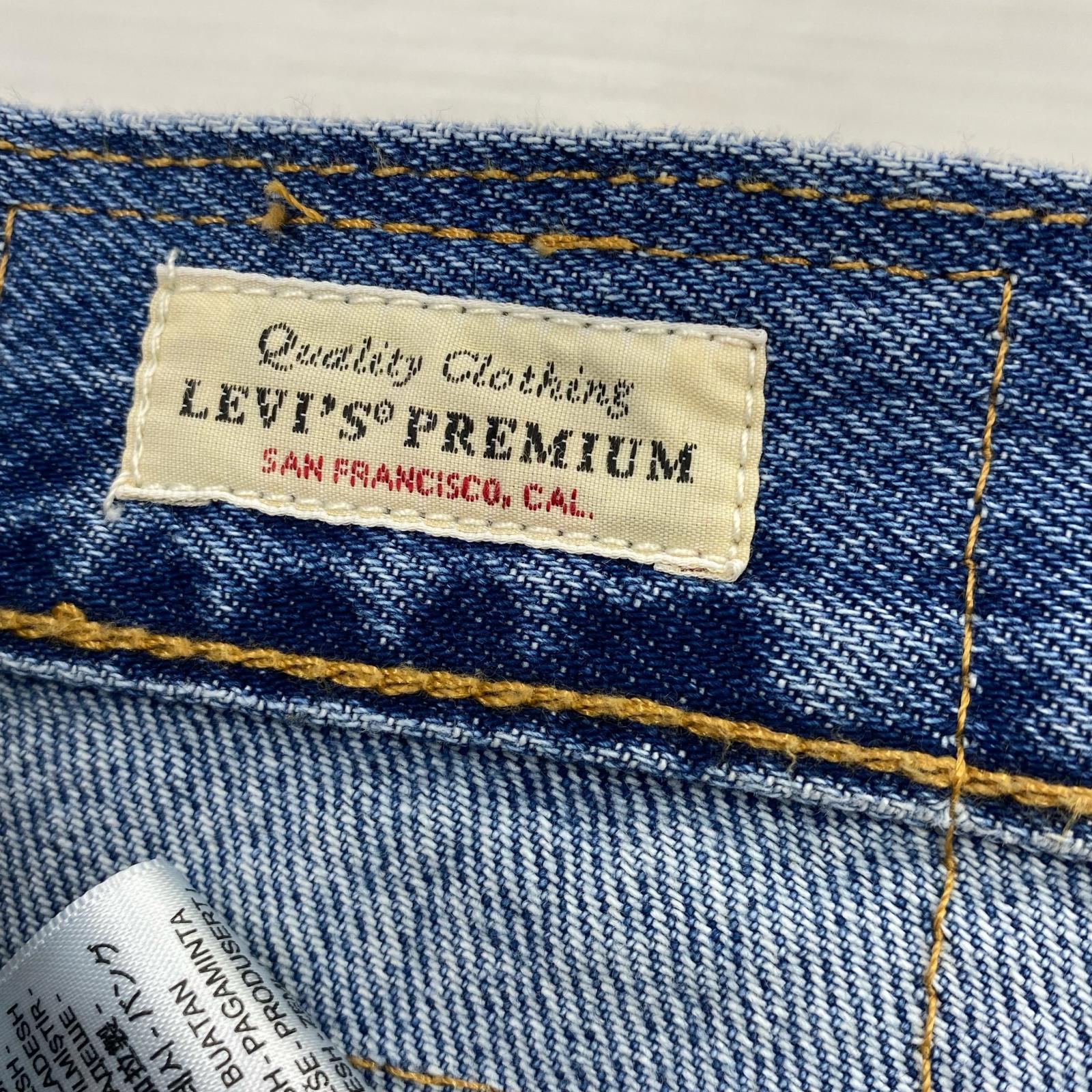 デニムパンツ Levi's TWISTED BAGGY (W30L30) 30 ブルー