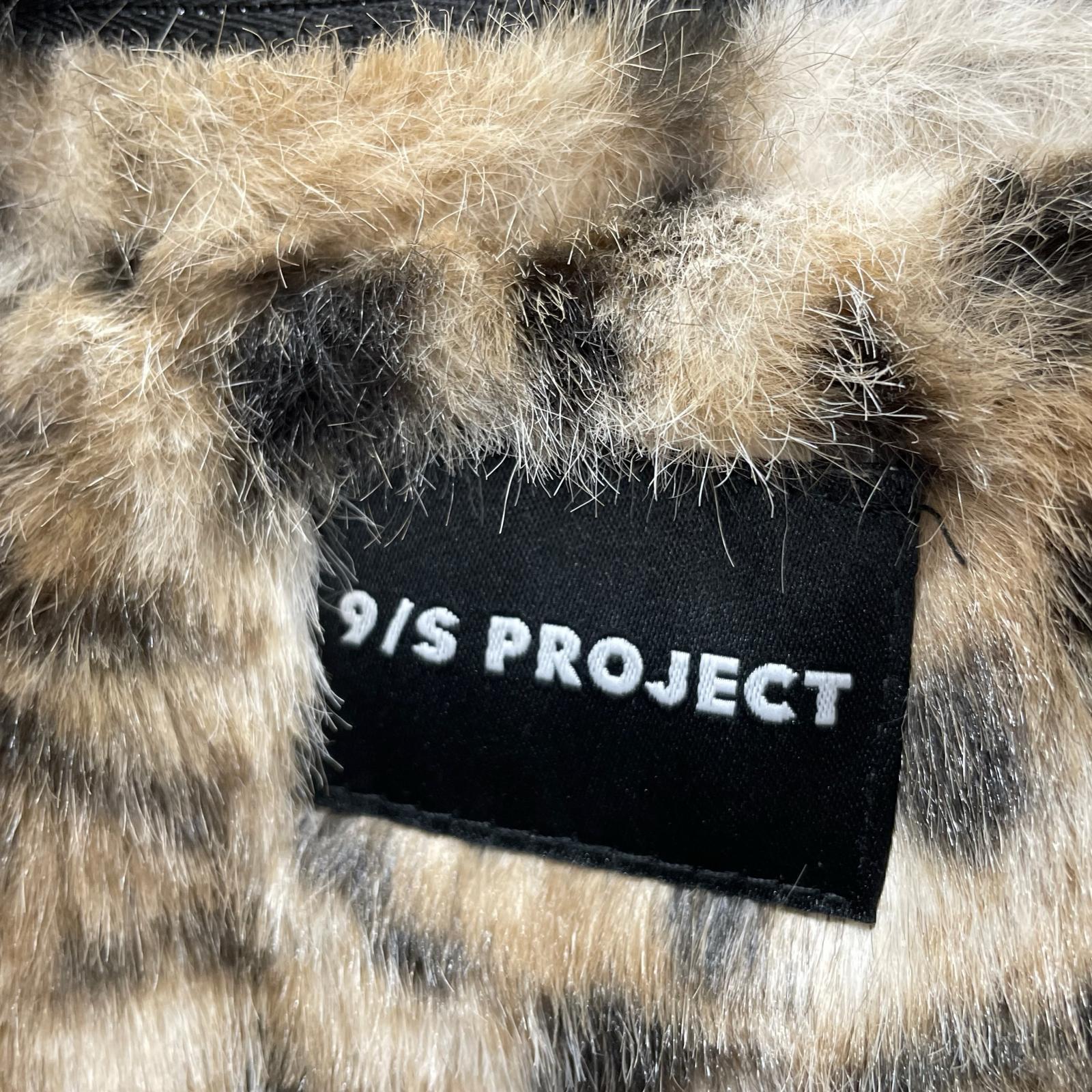 ジャケット 9/S PROJECT MA-1 黒 S S ブラック