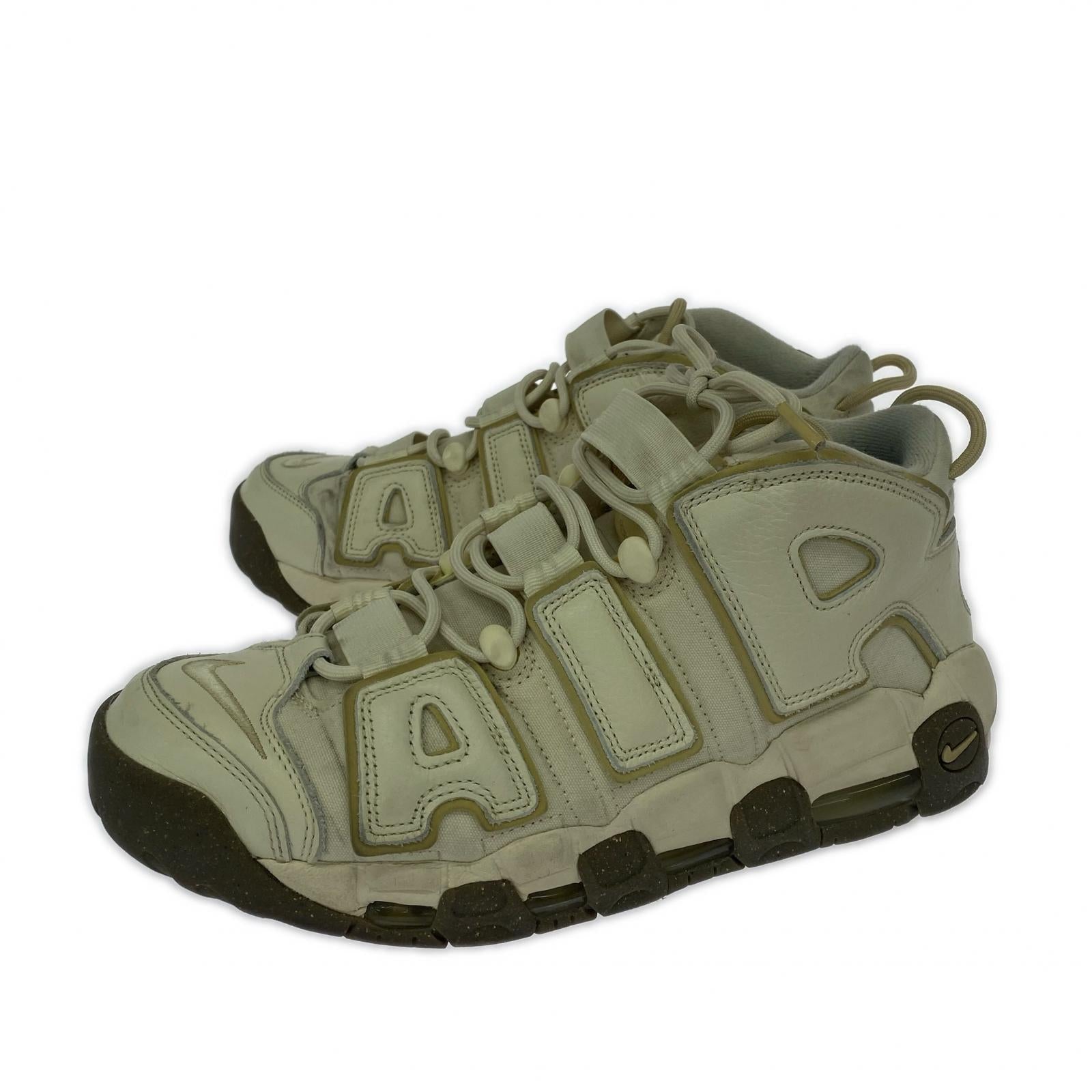 スニーカー AIR MORE UPTEMPO 96 ハイカットスニーカー 白 28cm (US10 UK9 1/2 EU46) ベージュ